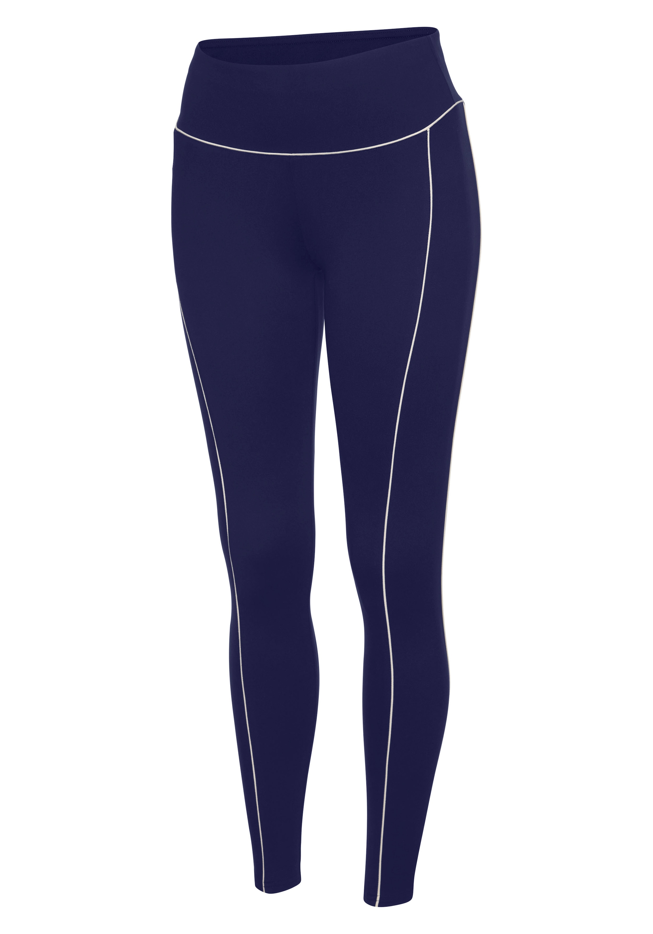 Copenhagen Studios Leggings, mit Paspeln und Logodruck