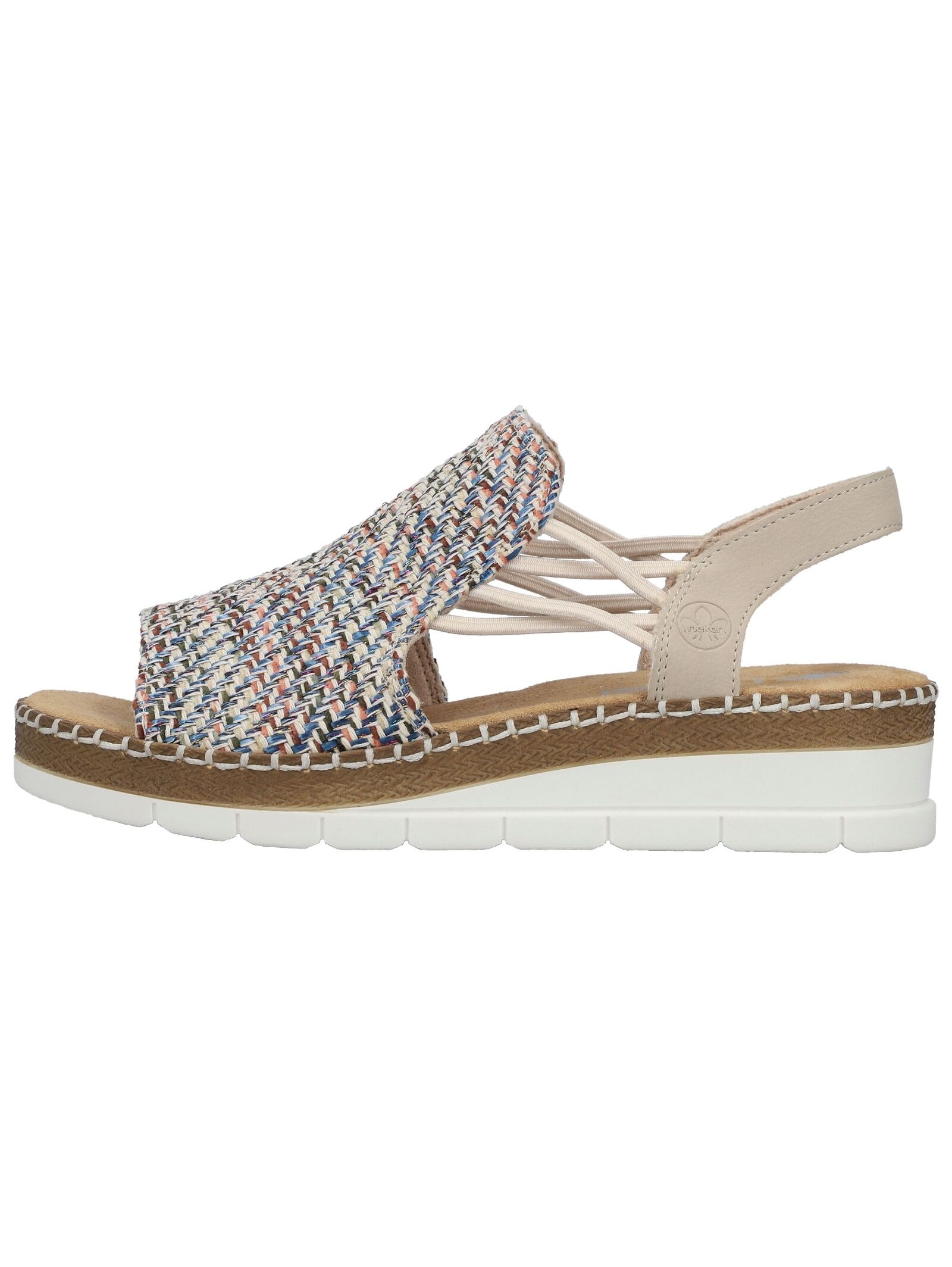 Rieker Keilsandalette »Rieker Sandalen Textil«