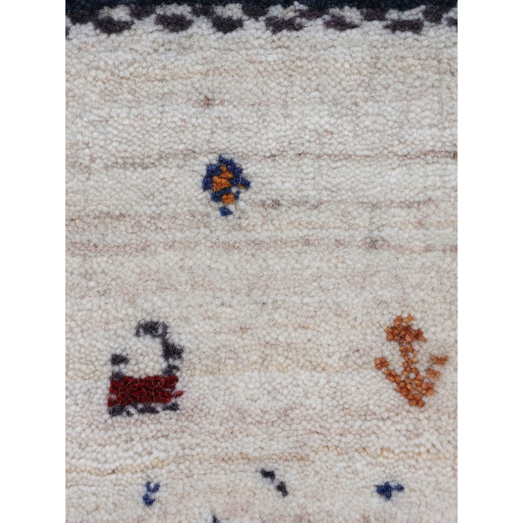 carpetfine Wollteppich »Gabbeh Nura«, rechteckig, Sehr weicher Flor