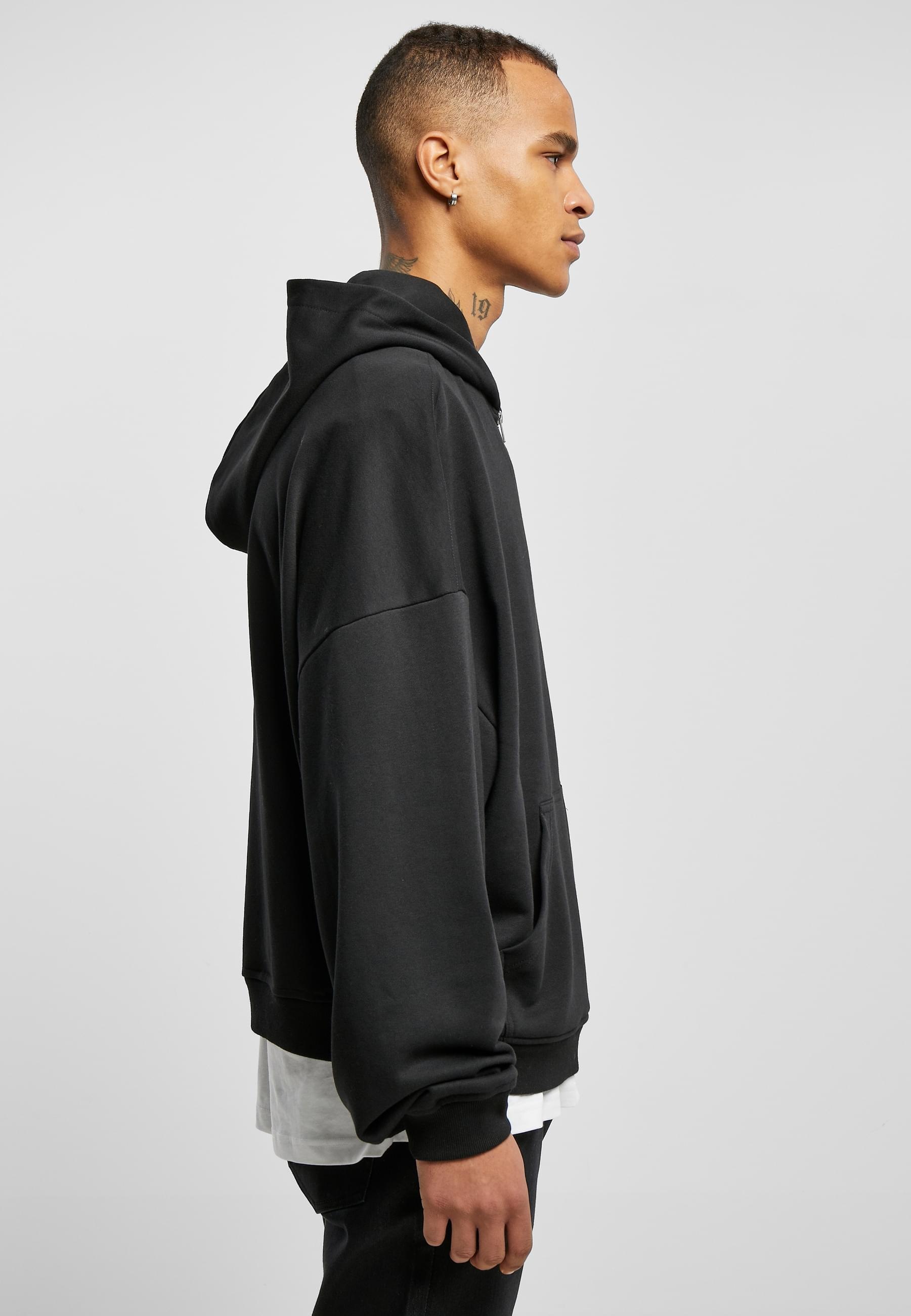 URBAN CLASSICS Sweatjacke »Urban Classics Herren 90's Zip Hoody«