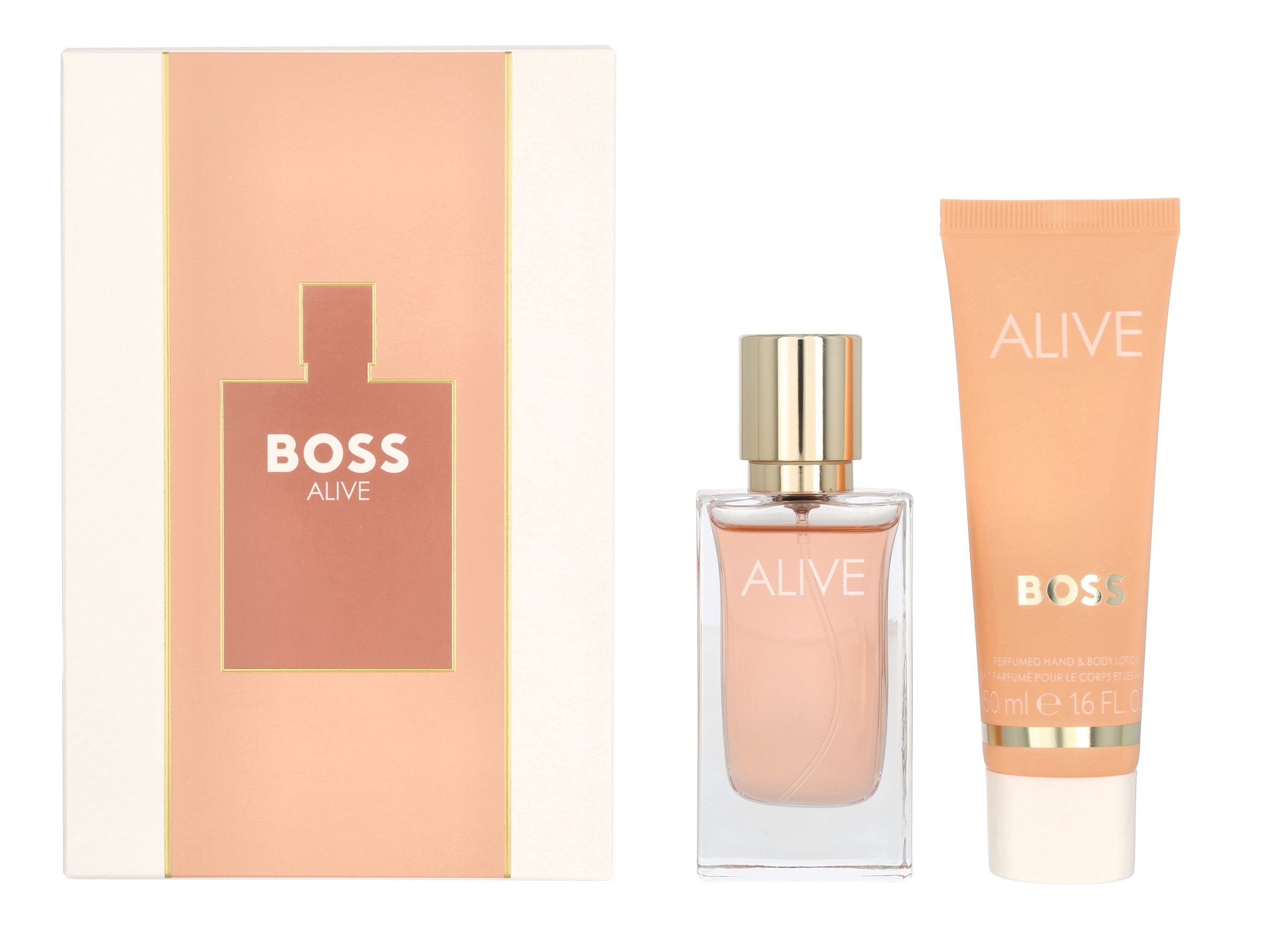 BOSS Damen Duft-Set "Alive", beige, Parfüms, mit Vanille- und Holznoten