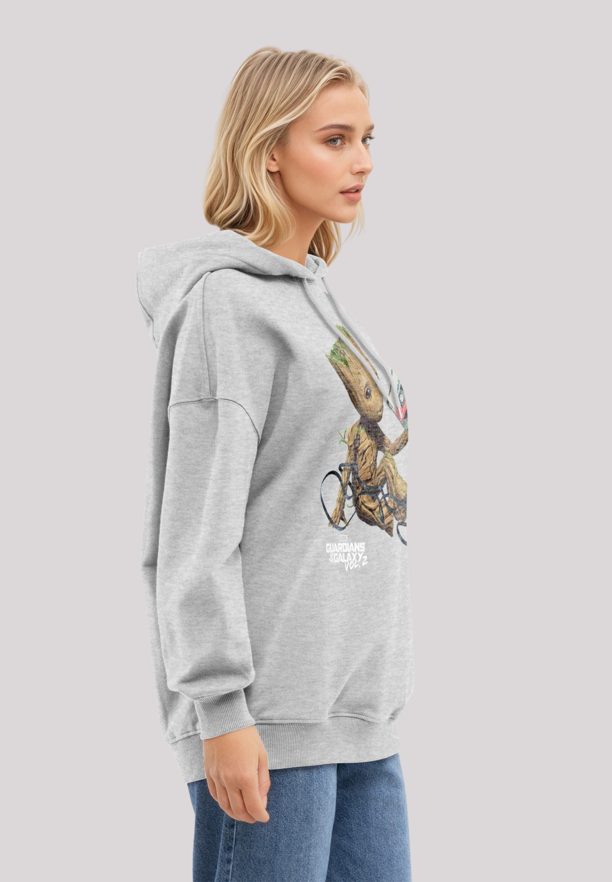 F4NT4STIC Kapuzenpullover »Marvel Guardians Of The Galaxy Vol2 Groot Tape«, Premium Qualität