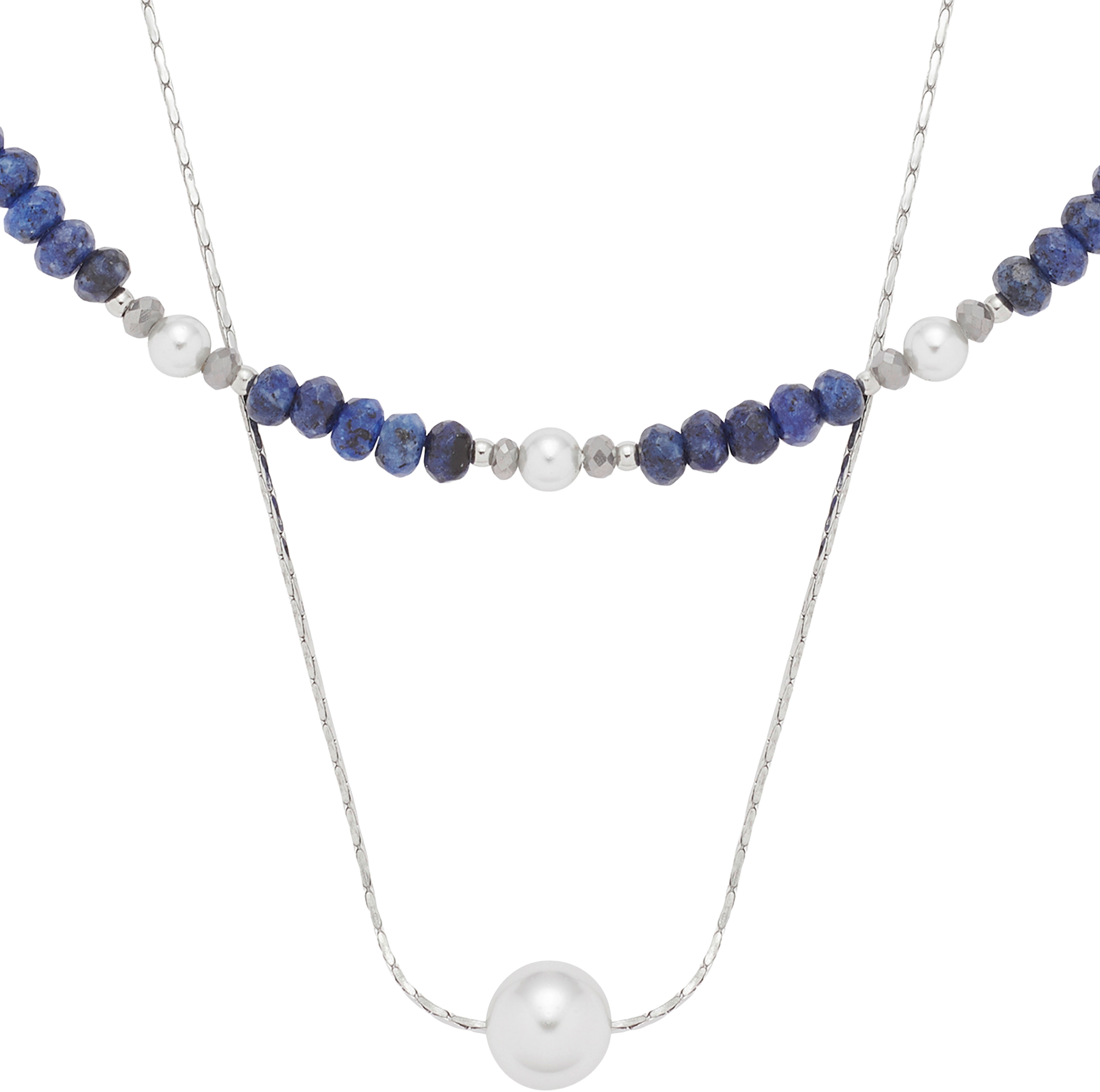 LEONARDO Anjana Necklace White Blue