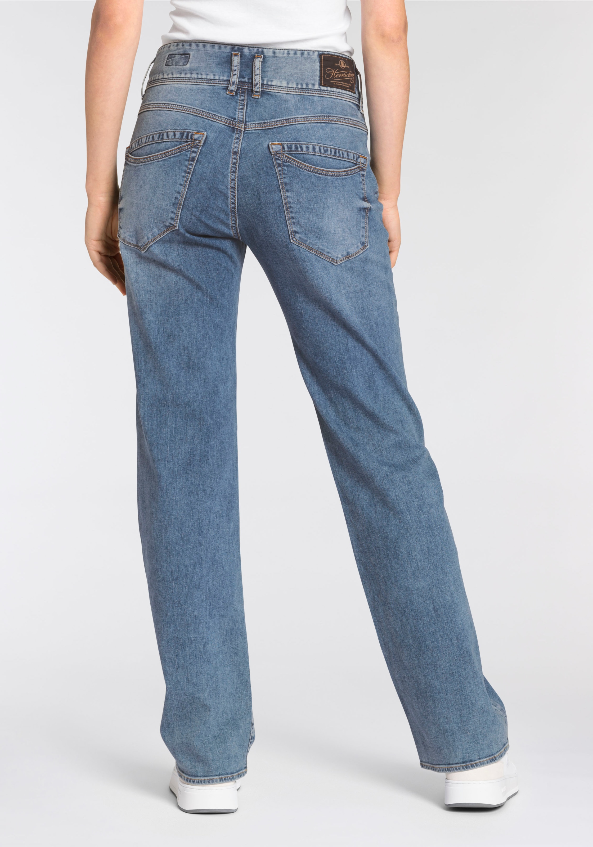 | bestellen Herrlicher STRAIGHT« BAUR Straight-Jeans NEW »RAYA