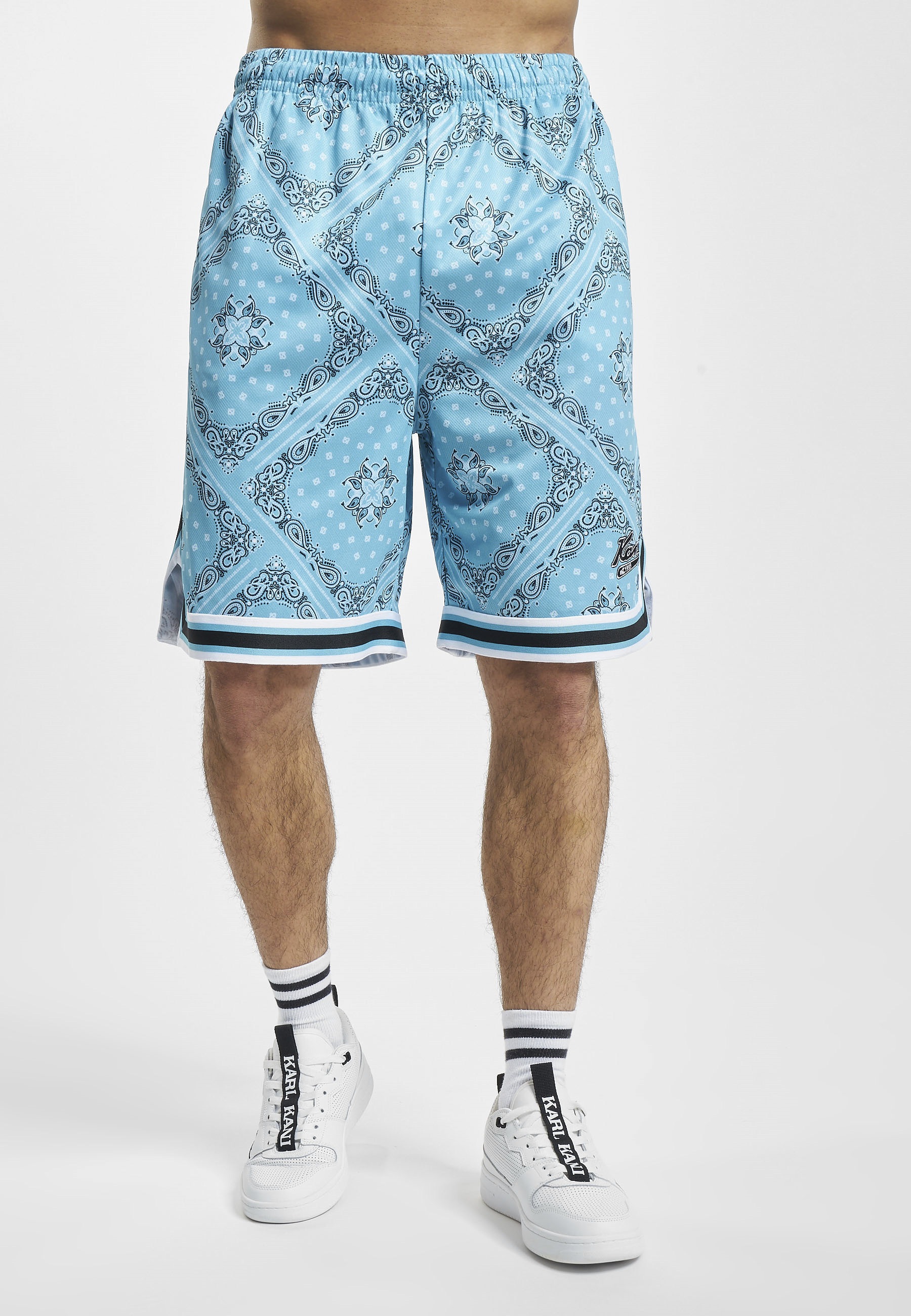 Karl Kani Shorts »Karl Kani Herren KM232-011-1 KK Varsity Paisley Mesh Shorts«