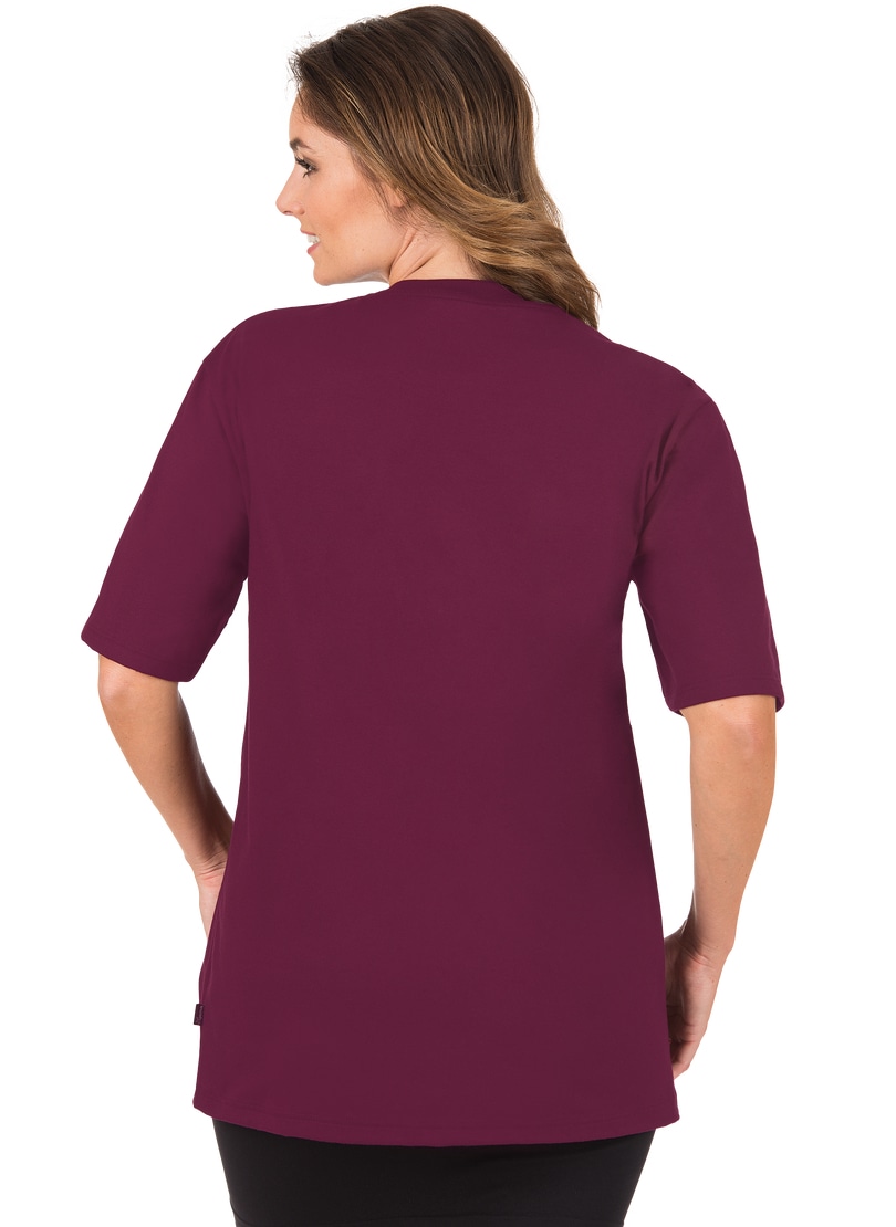 Trigema T-Shirt »TRIGEMA T-Shirt DELUXE Baumwolle«, (1 tlg.)
