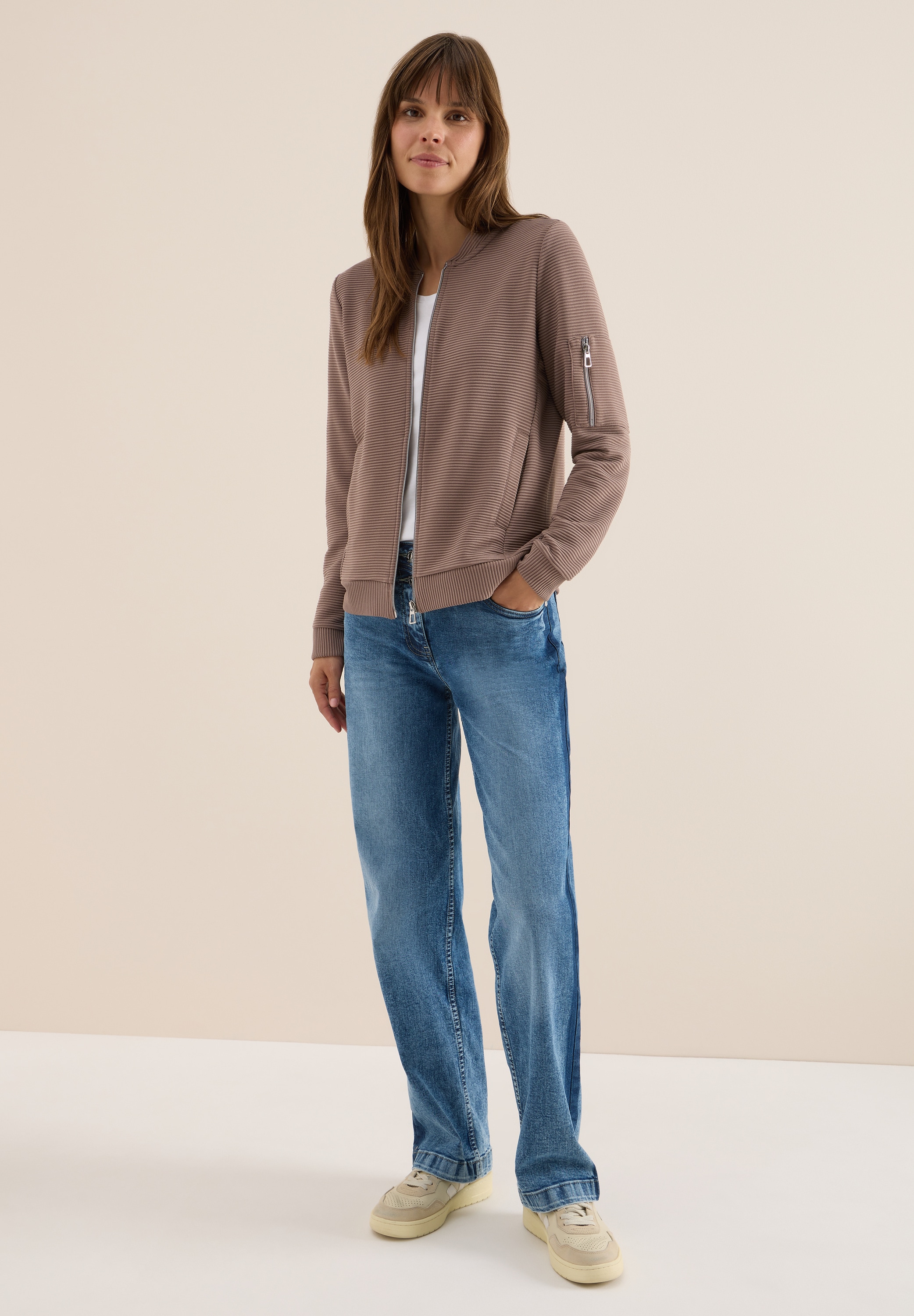 Cecil Blouson ohne Kapuze mit Stehkragen