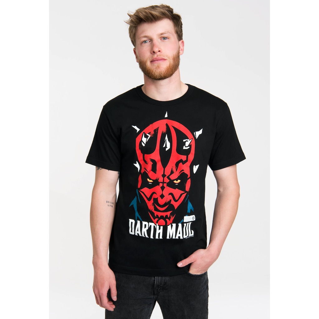 LOGOSHIRT T-Shirt »Darth Maul - Krieg der Sterne«