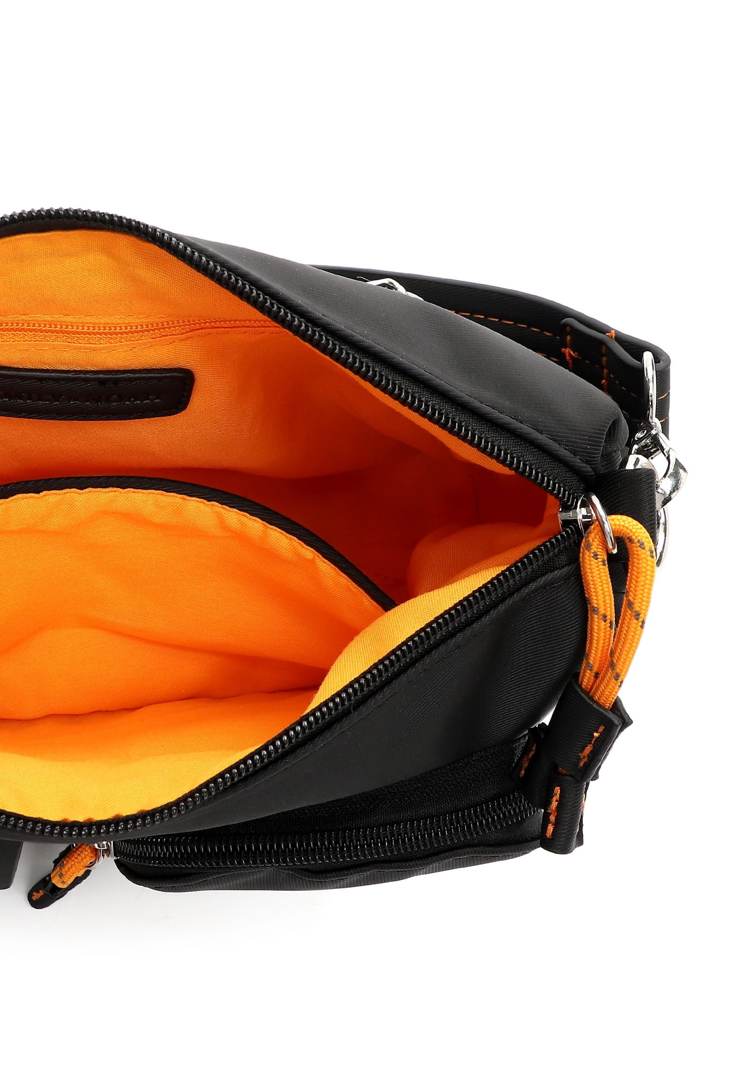 Beuteltasche EMILY & NOAH "Beutel E&N Joeline", Damen, Gr. B/H/T: 27cm x 18cm x 10cm 0, schwarz (schwarz 100), Polyurethan, Taschen Beuteltasche 3