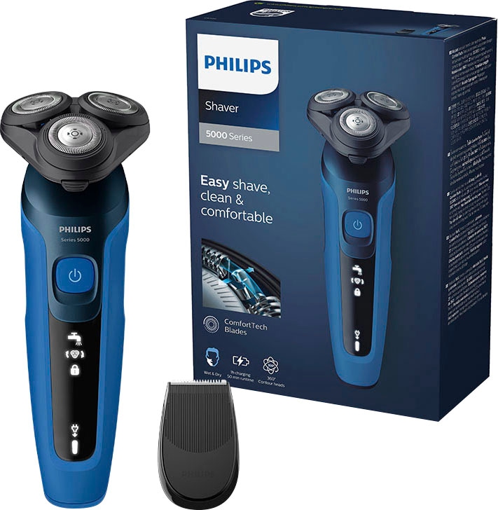 Philips Elektrorasierer »Shaver Series 5000 S5466/17«, 1 St. Aufsätze,  SmartClick-Präzisionstrimmer | Im Sale