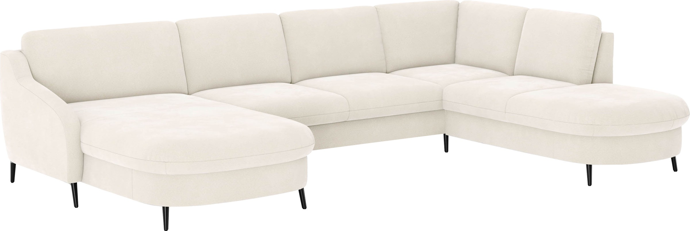 Thumbnail - sit&more Wohnlandschaft "Soul U-Form" wahlweise mit Bettfunktion und Bettkasten oder Schubkasten