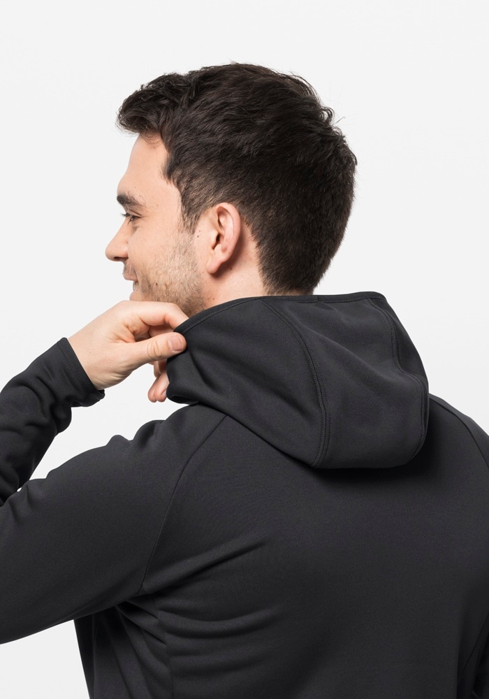Jack Wolfskin Fleecejacke »BAISELBERG HOODED FZ M«, mit Kapuze