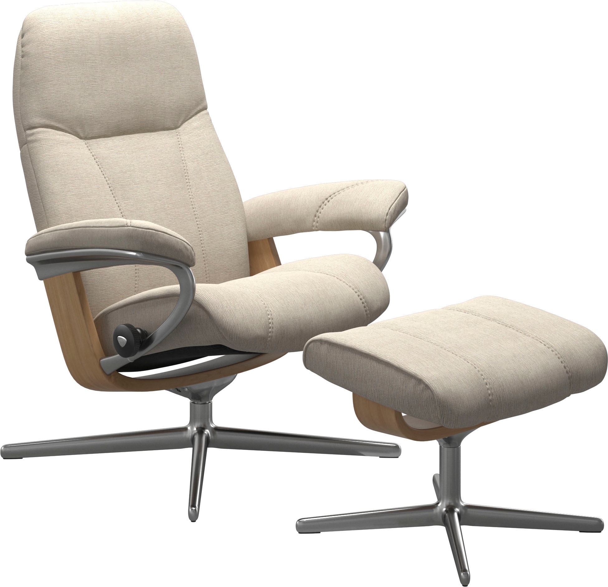 Stressless Relaxsessel "Consul", (Set, Relaxsessel mit Hocker), mit Hocker, günstig online kaufen