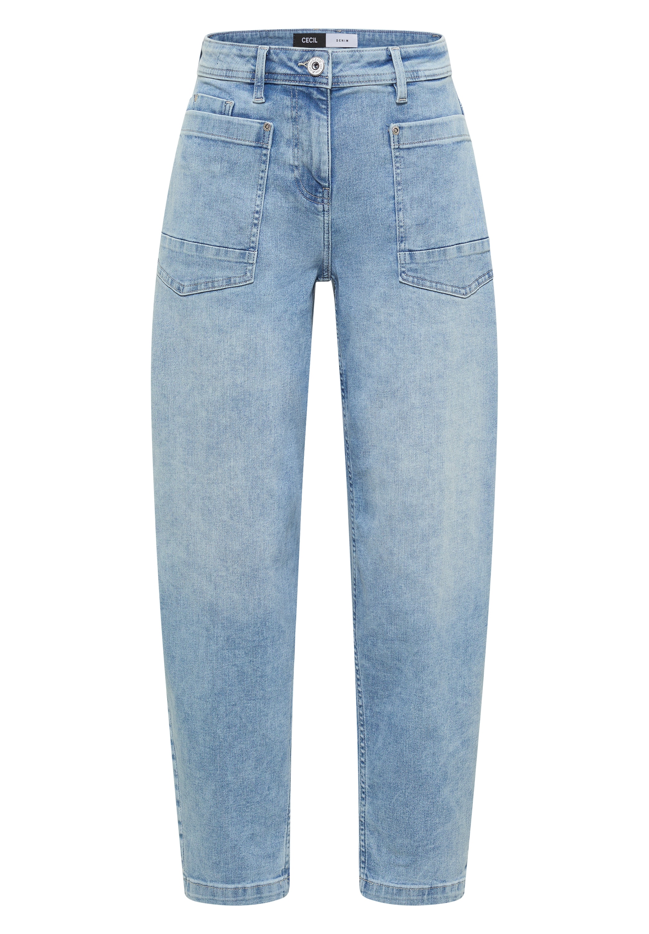 Cecil Loose-fit-Jeans High Waist