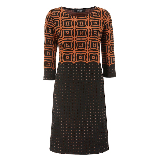 Aniston SELECTED Jerseykleid, mit modernem Muster- und Punkte-Design für  kaufen | BAUR
