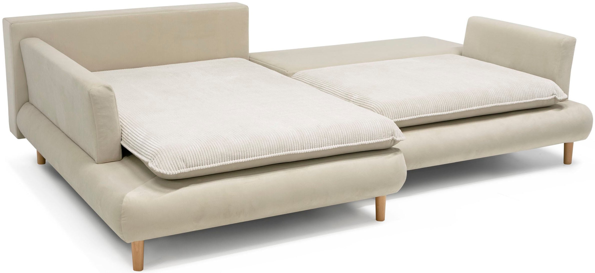 COLLECTION AB Ecksofa »Mandela L-Form«, mit Bettfunktion und Bettkasten