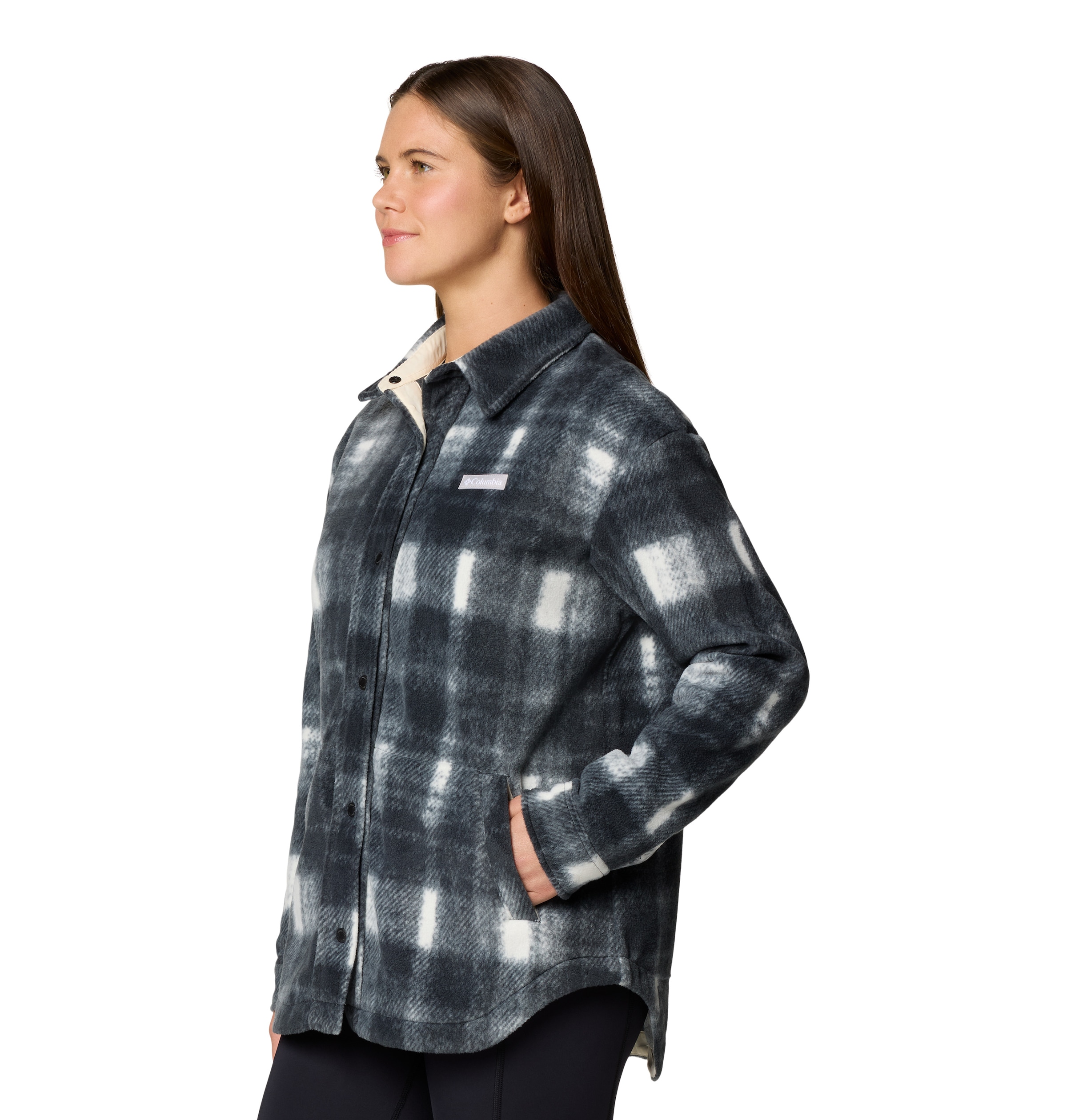 Columbia Karohemd »Benton Springs™ Shirt Jacket II«, (Statement-Muster mit klassischem Kragen), Hemdjacke