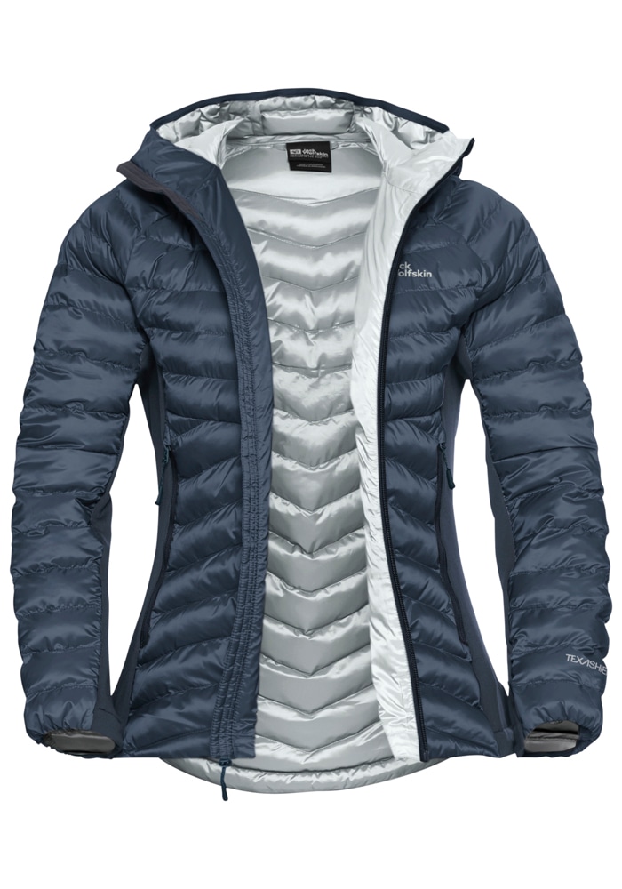 Jack Wolfskin Funktionsjacke »ROUTEBURN PRO INS JKT W«, mit Kapuze