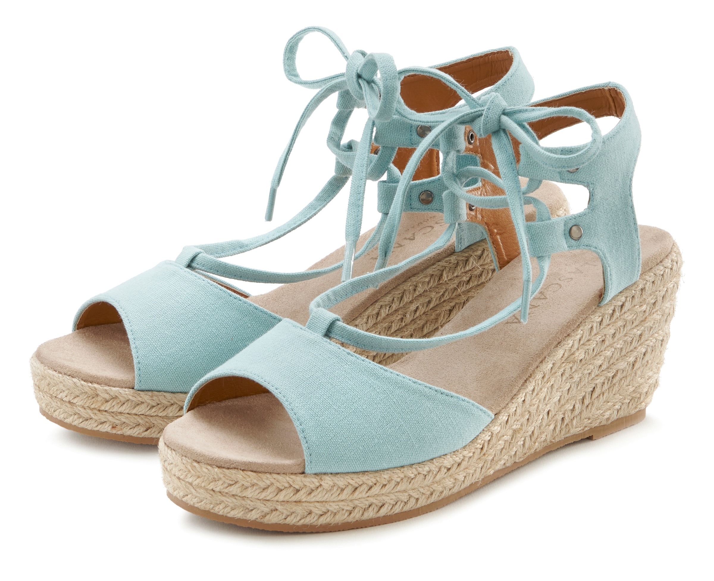 LASCANA Keilsandalette "Sommerschuh, offener Schuh, Sandale, Sandalette," m günstig online kaufen