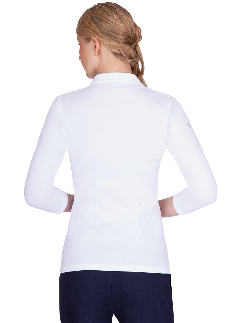 Thumbnail - Trigema Poloshirt "TRIGEMA Poloshirt mit Kristallsteinen" 1 Stk. tlg.