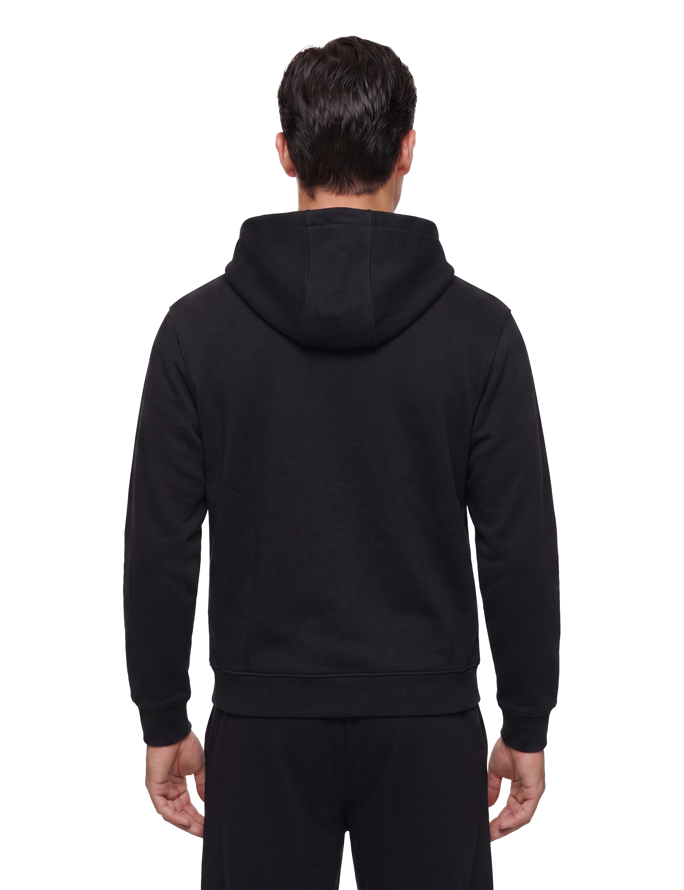 Guess Kapuzensweatshirt , Regular Fit, Kapuze mit Kordelzug, Kängurutasche
