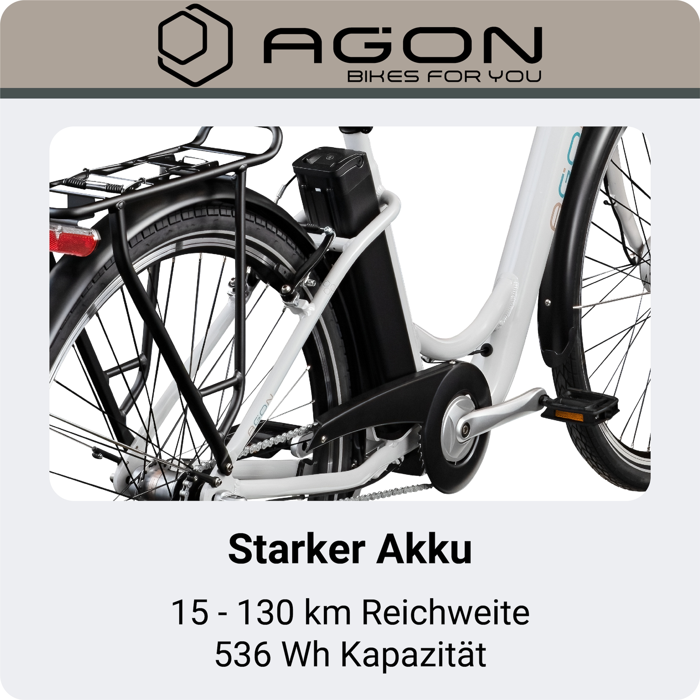 AGON »Aurora« 3 Gang Nabenschaltung Frontmotor 250 W Pedelec, Elektrofahrrad für Damen u. Herren