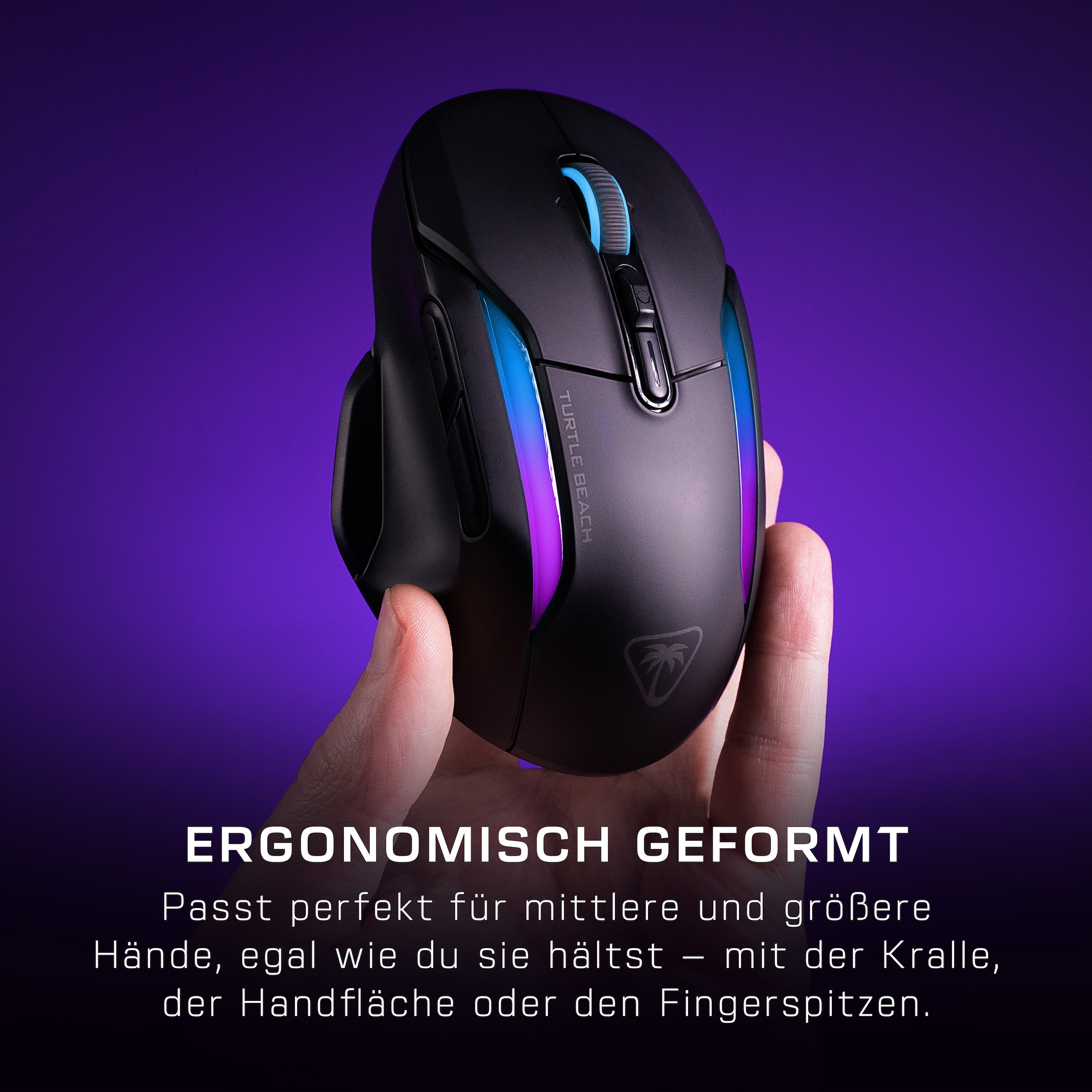 Turtle Beach Gaming-Maus »Kone II Air«, Bluetooth-Funk