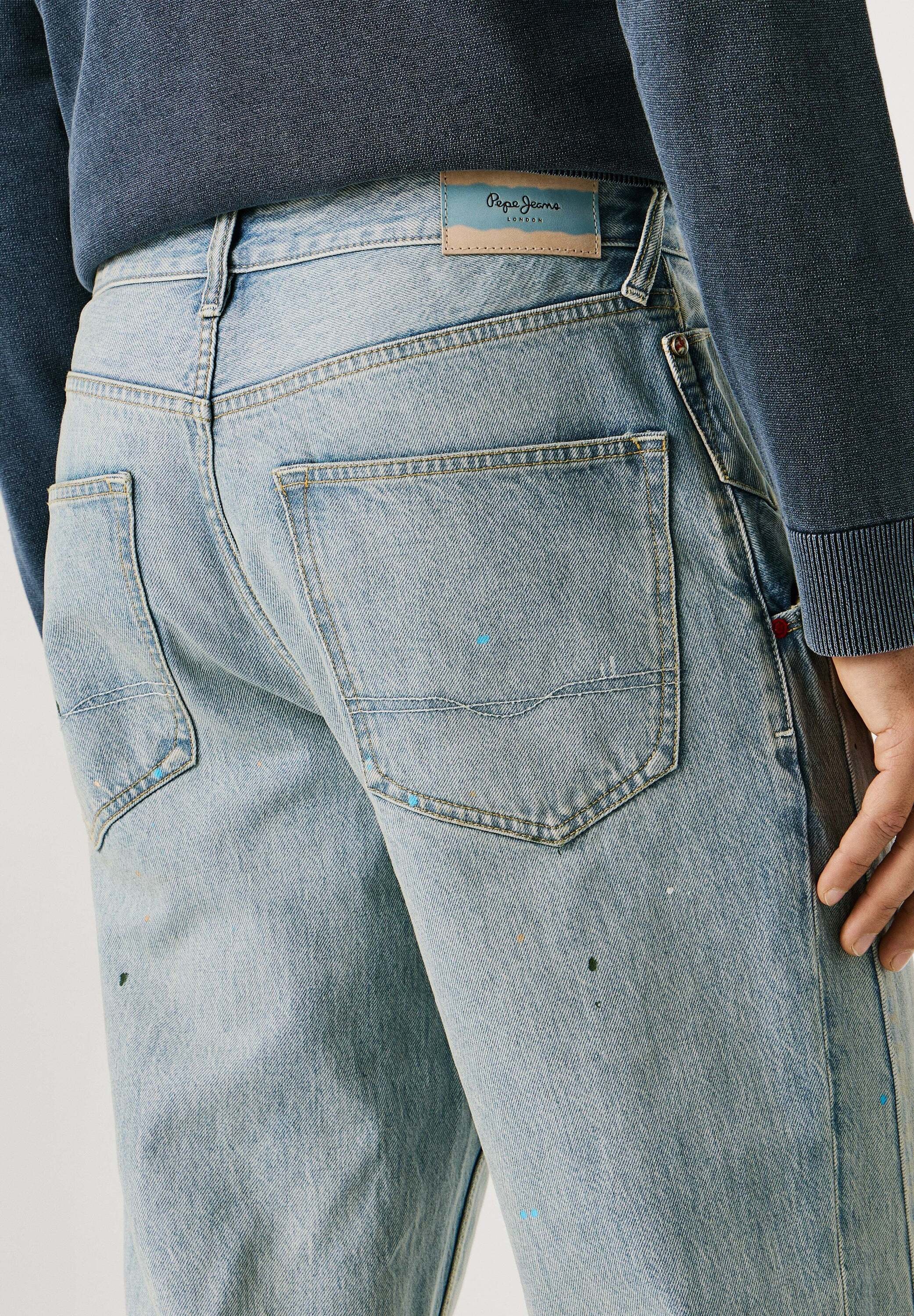 Pepe Jeans Relax-fit-Jeans »relaxed fit jeans LOOSE TAPERED JEANS HELIX AUTHENTIC«