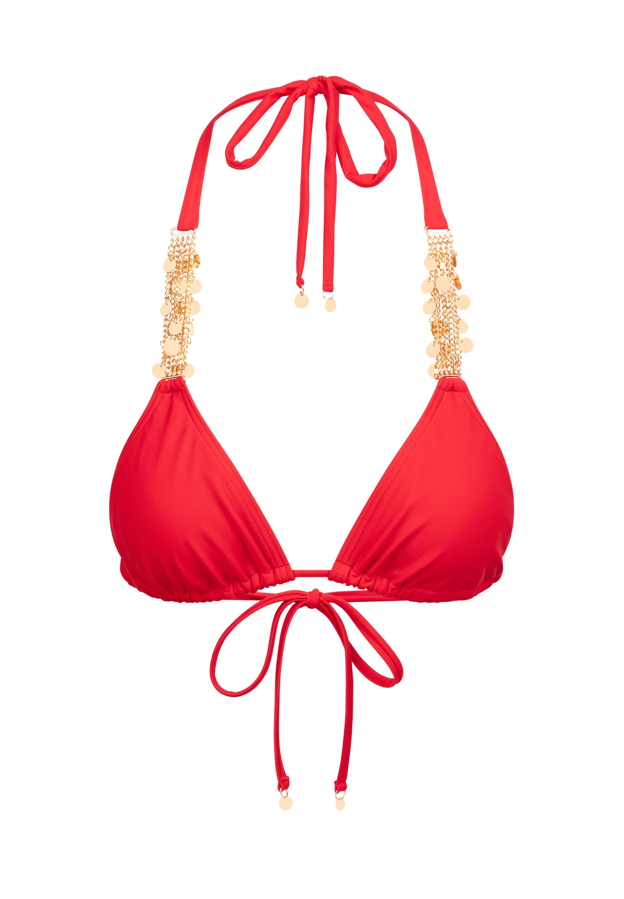 Moda Minx Triangel-Bikini-Top »Alicia Coin«, (1 St.), mit wunderschönen Münzanhängern