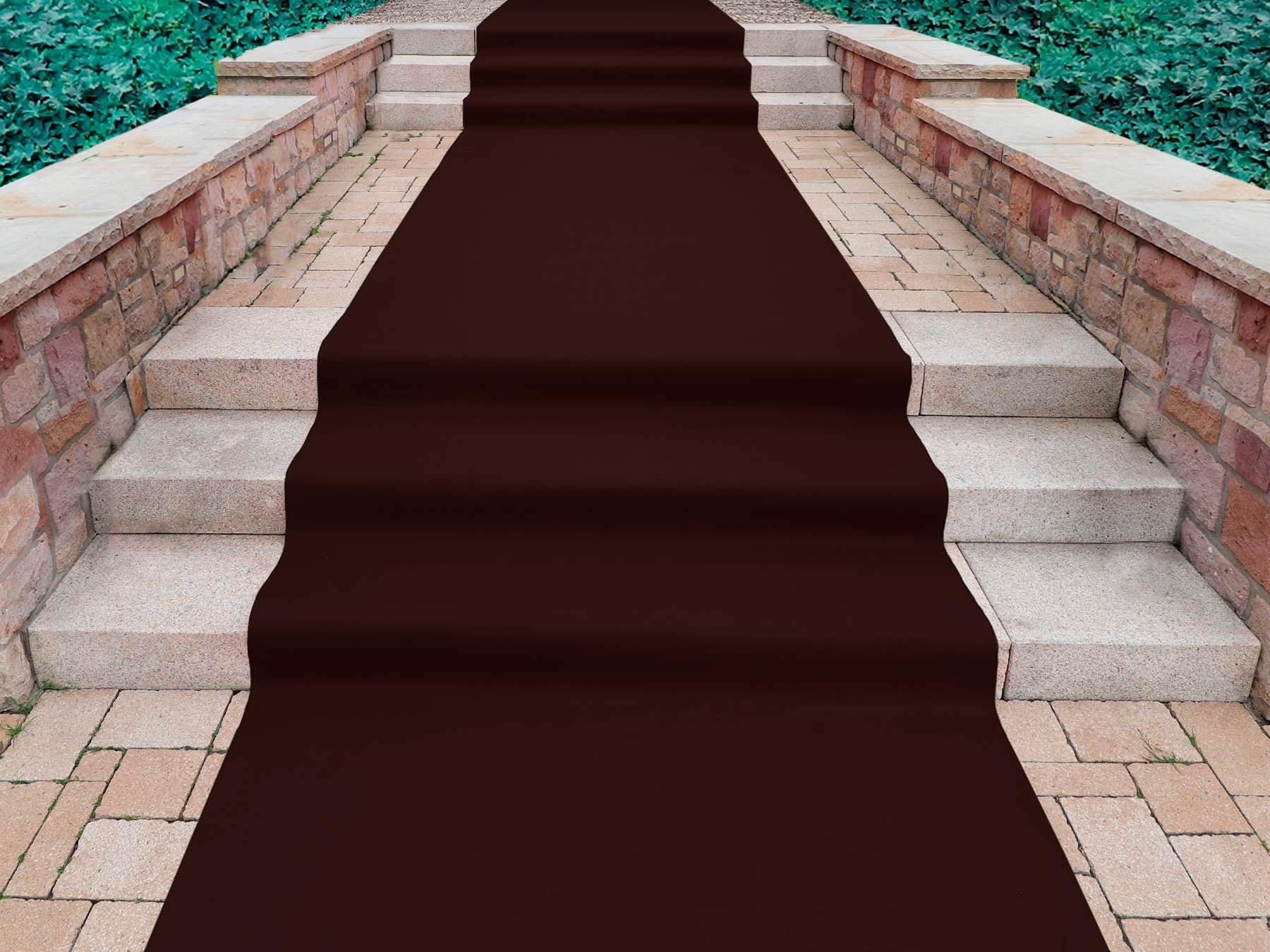 Primaflor-Ideen in Textil Läufer »PODIUM, Made in Belgium«, rechteckig, 2,6 mm Höhe, Breite 100 cm, robuster Nadelfilz, Uni-Farben