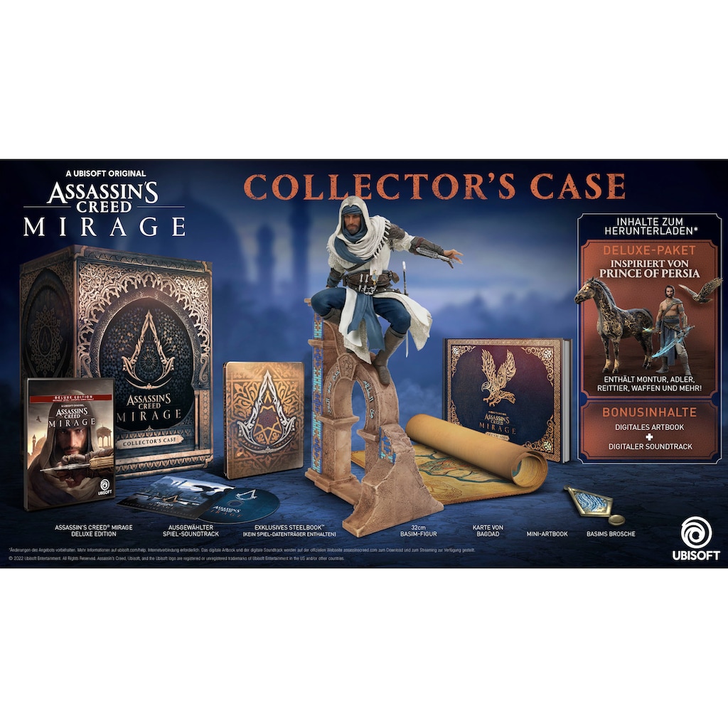 UBISOFT Spielesoftware »Assassin’s Creed Mirage Collector’s Edition –«, PlayStation 4