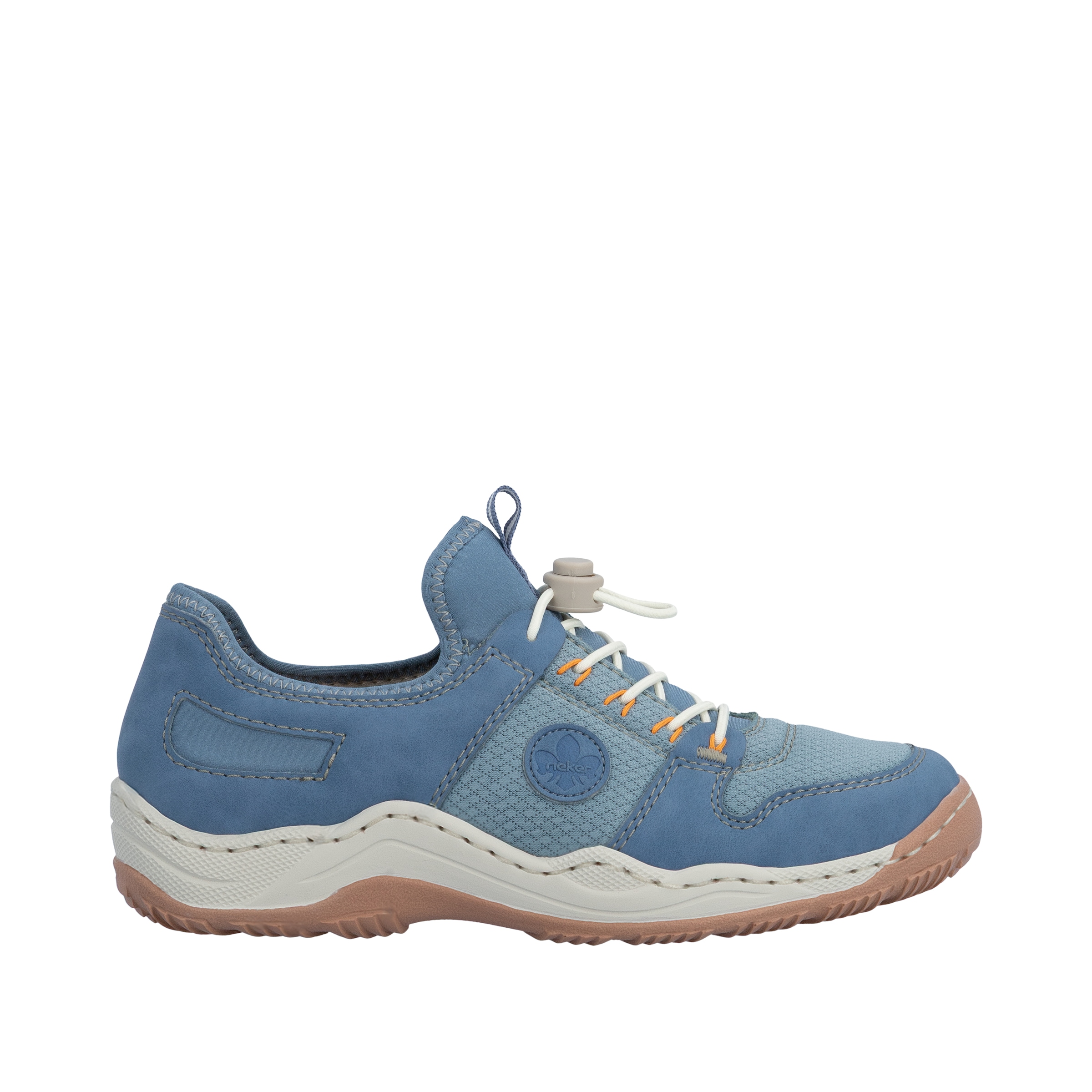 Rieker Slip-On Sneaker  Slipper, Schlupfschuh, Freizeitsneaker mit Schnellverschluss