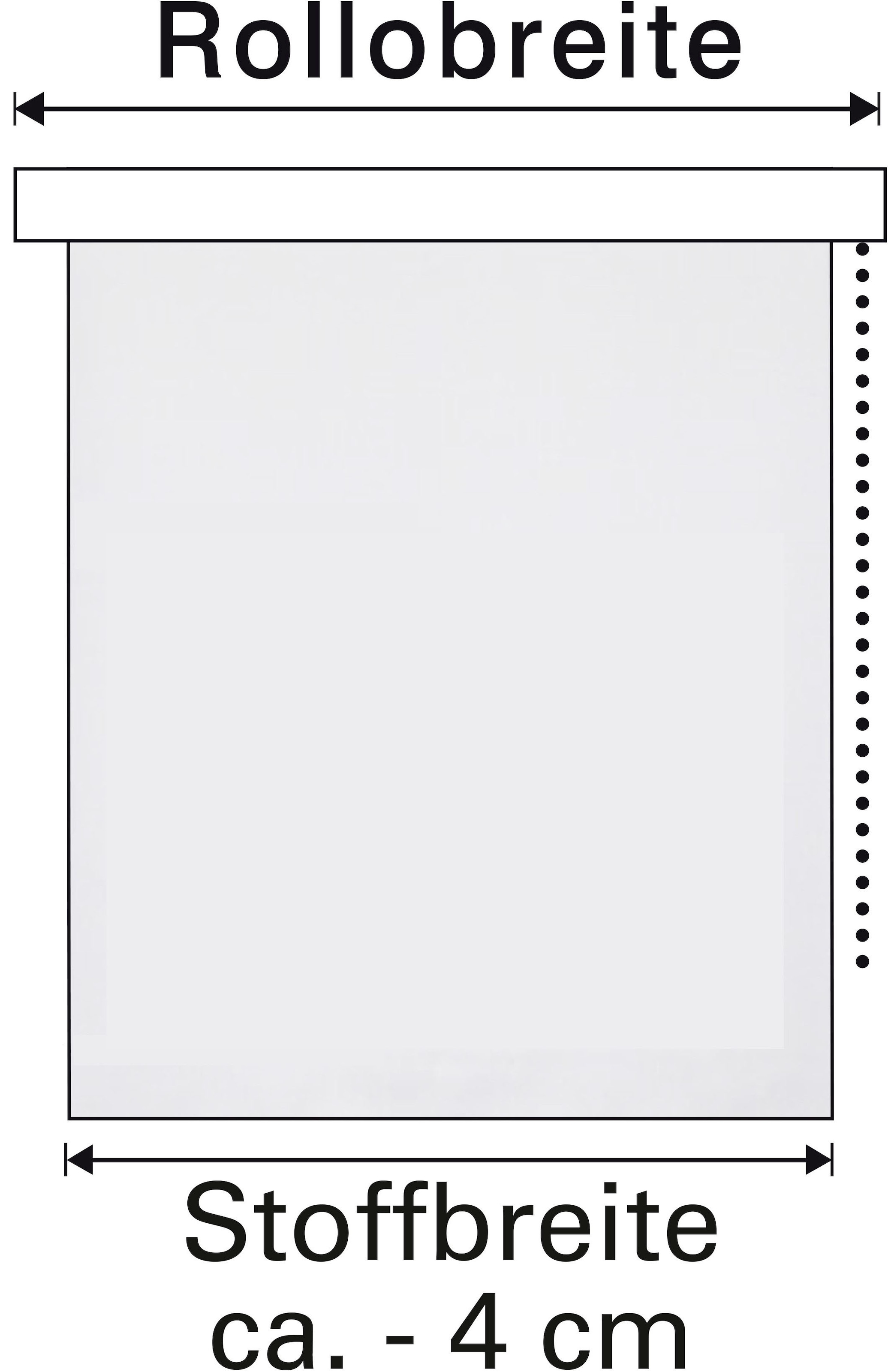 GARDINIA Seitenzugrollo »Uni-Rollo Verdunkelung« verdunkelnd Sichtschutz | Verdunkelung mit Bohren freihängend Abschlussprofil in weiß