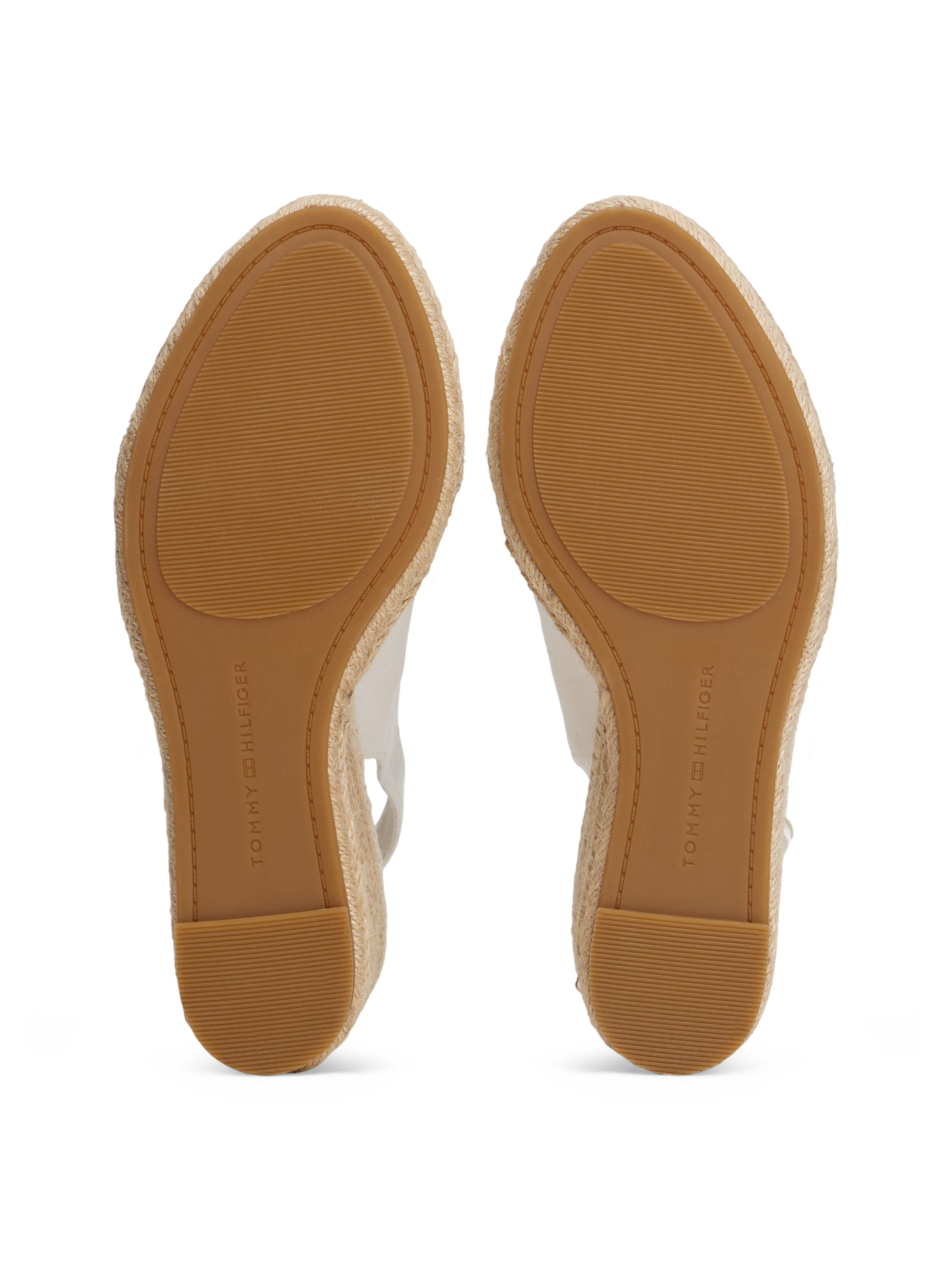 Tommy Hilfiger High-Heel-Sandalette »FLAG HIGH WEDGE ESPAD SLINGBACK«  Keilsandalette, Sommerschuh mit verstellbarer Schnalle