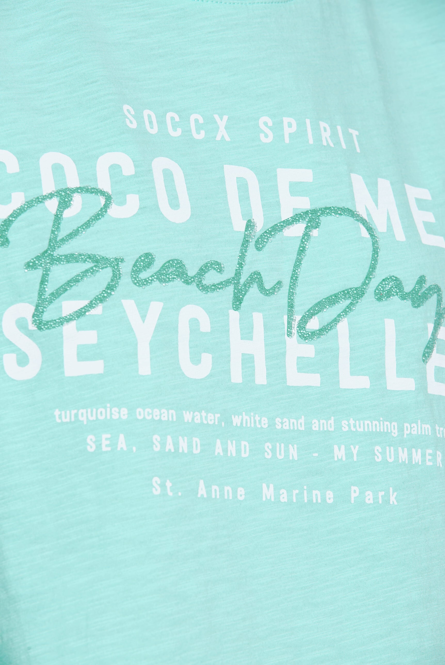 SOCCX Rundhalsshirt, aus Baumwolle