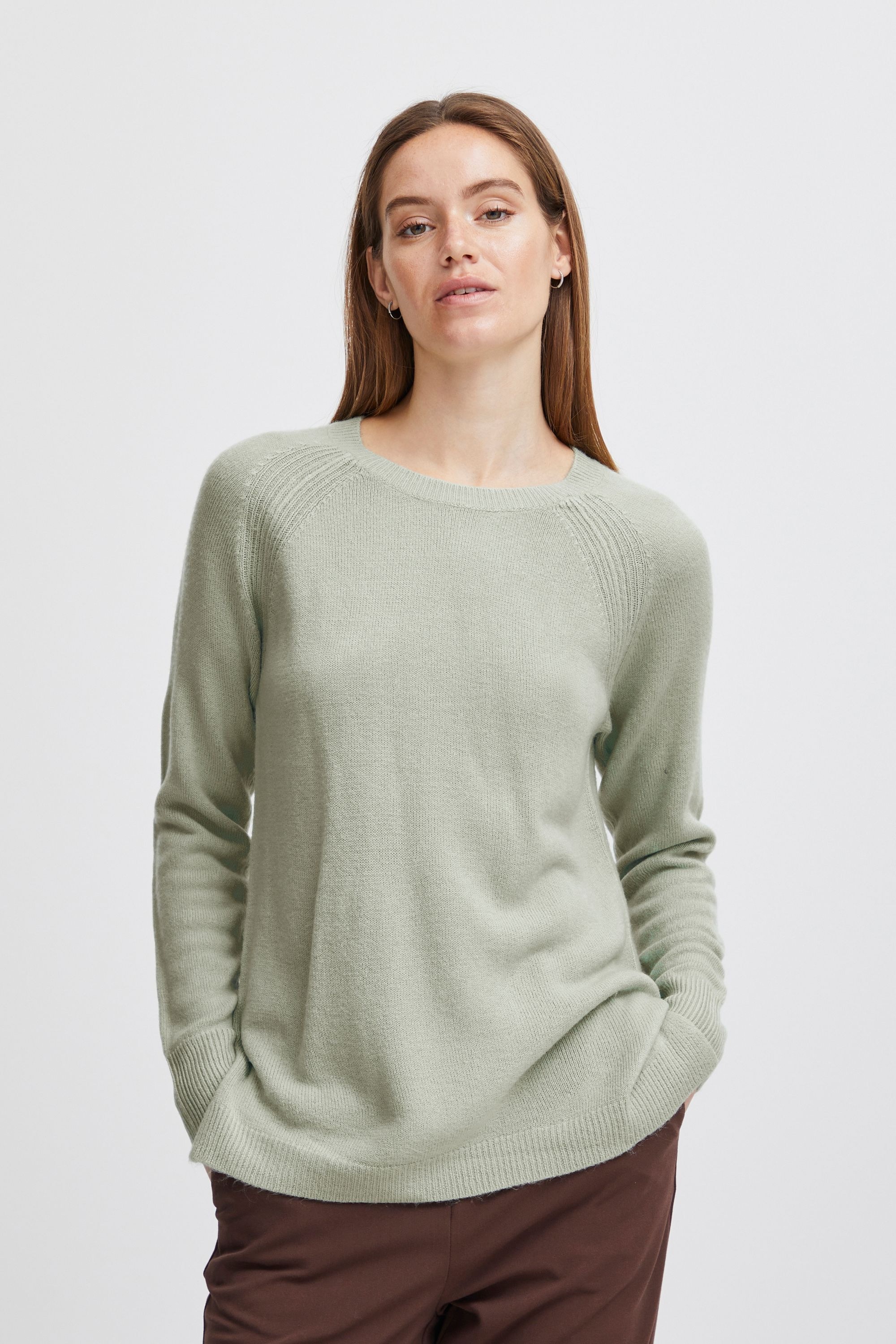 b.young Strickfleece-Pullover »Strickpullover BYMalea«