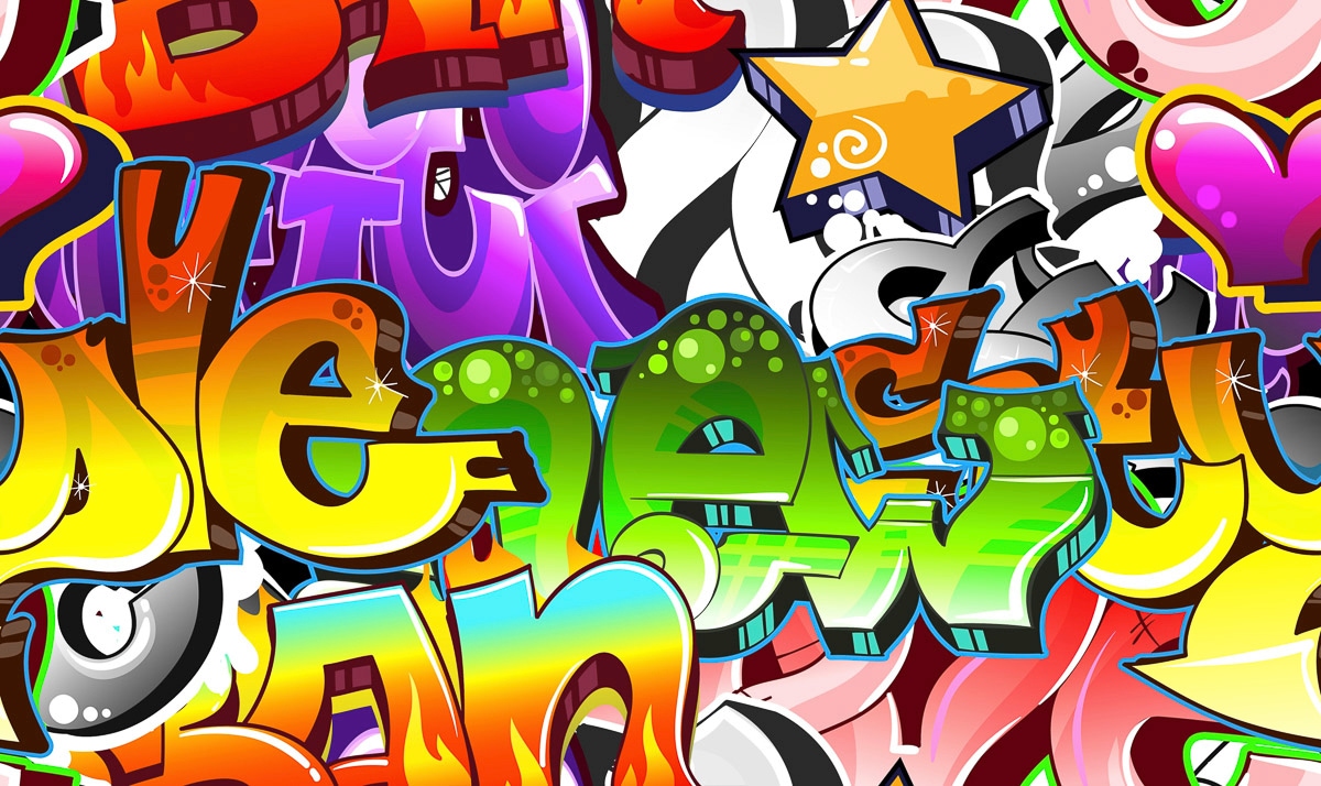 Papermoon Fototapete "Graffiti"