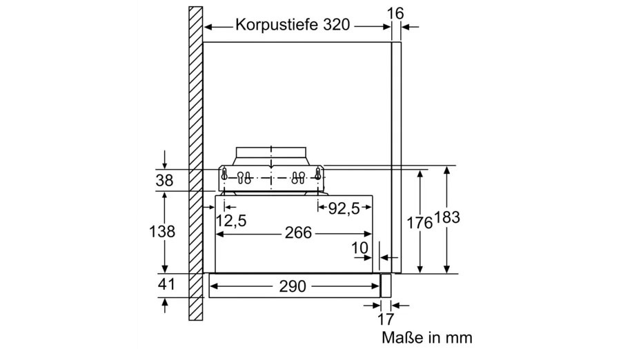 Constructa Flachschirmhaube »CD30677«