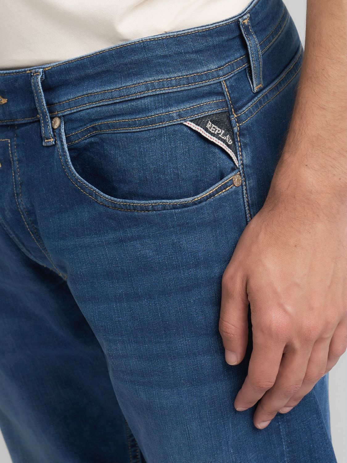 Replay Straight-Jeans »GROVER« in vielen verschiedenen Waschungen, mit Stretch