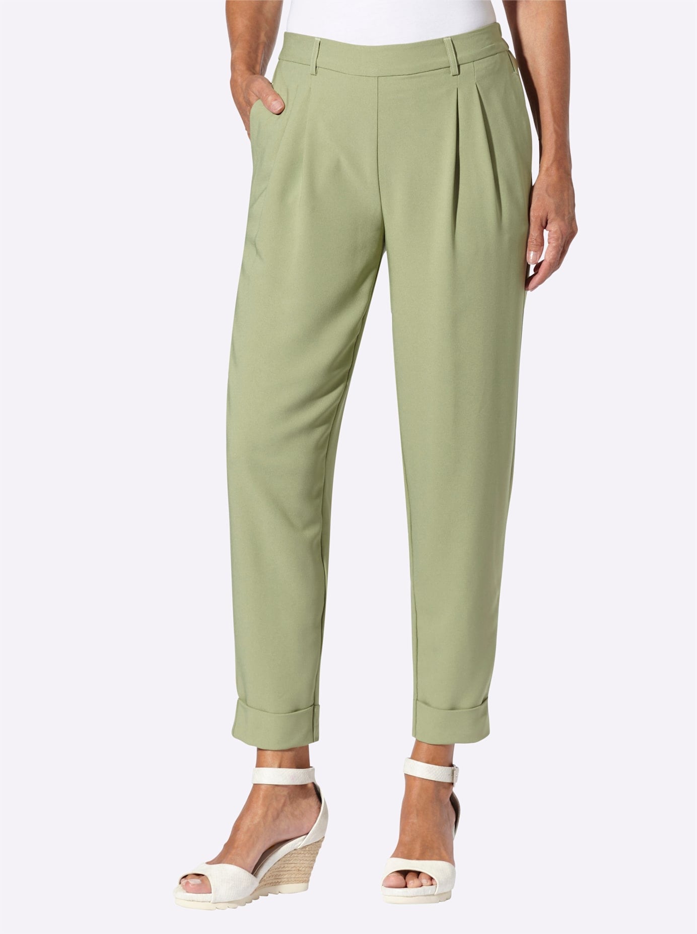 Inspirationen Bundfaltenhose günstig online kaufen