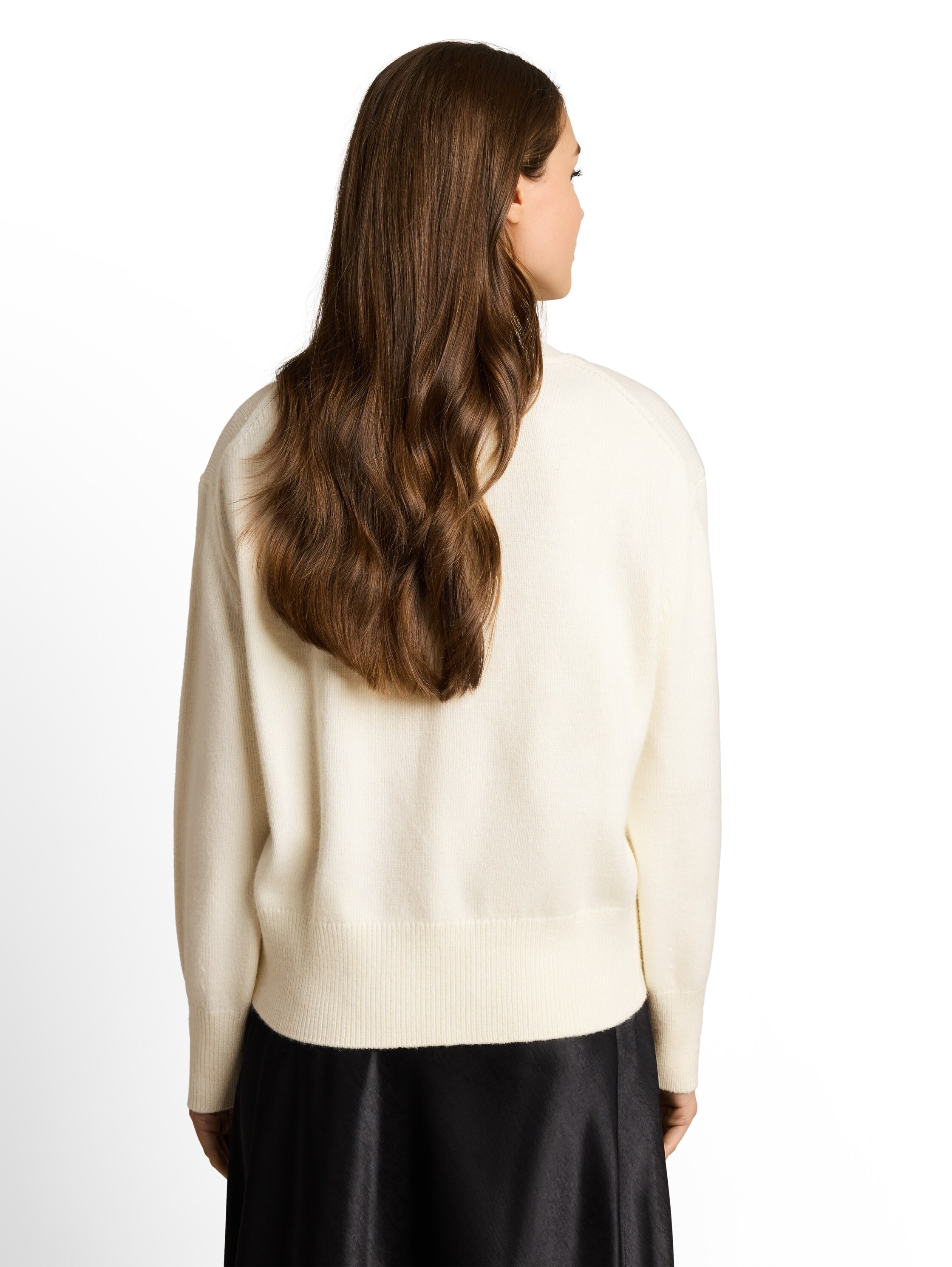 TOM TAILOR Strickpullover »Oversized« Florale 3D-Applikation