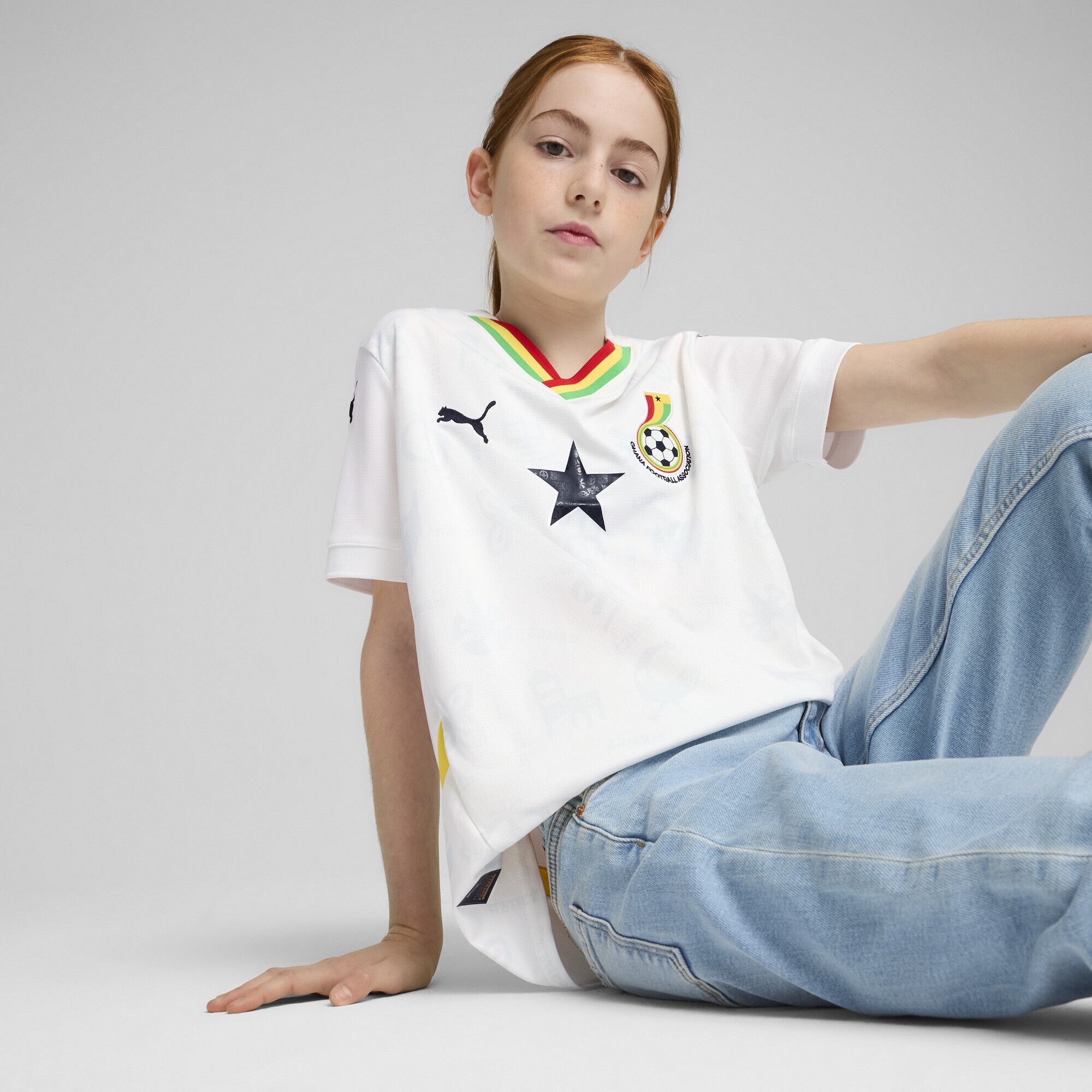 PUMA Trainingsshirt »Ghana 2025 Heimtrikot Jugendliche«