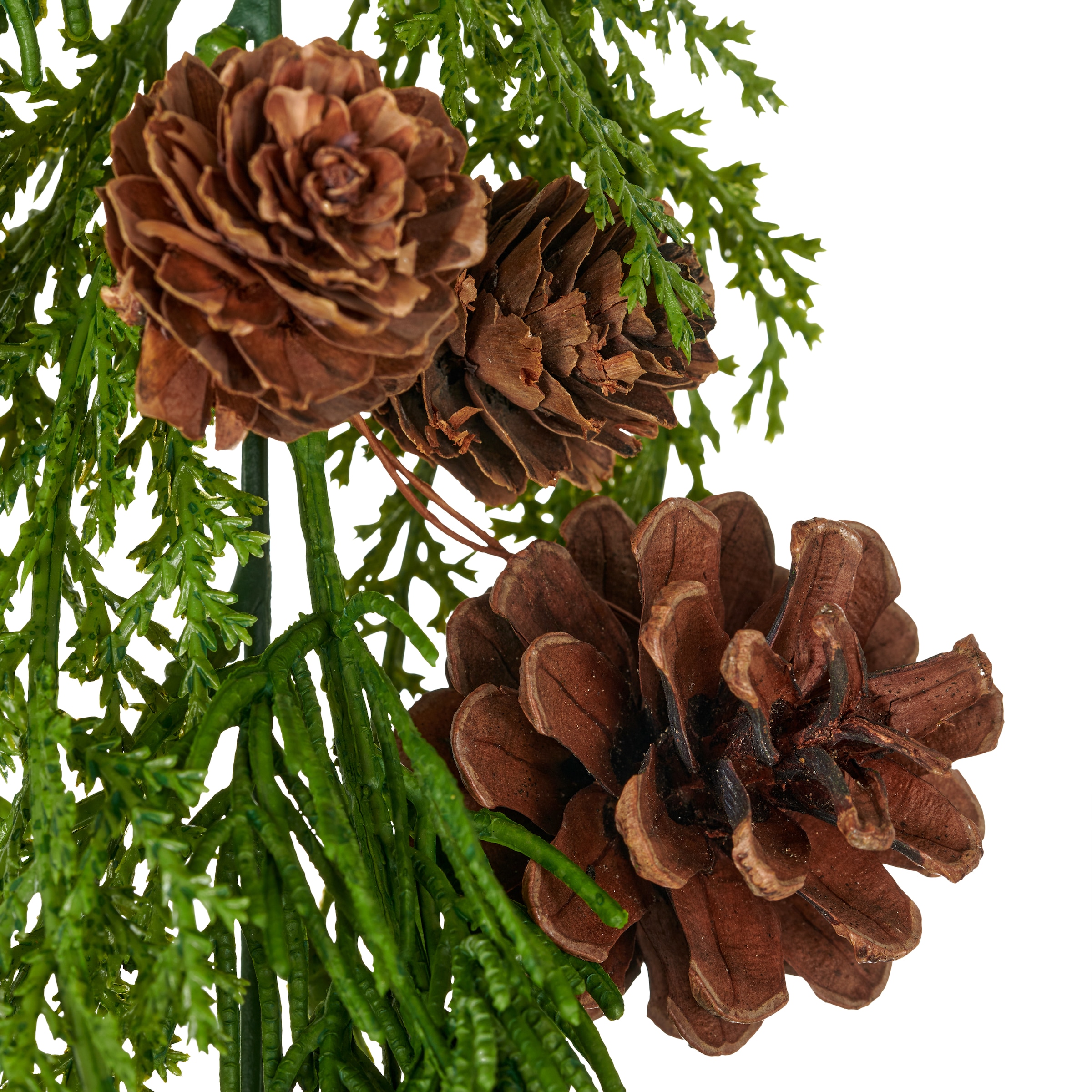 Creativ green Kunstgirlande »Koniferengirlande« mit Soft-Touch-Oberfläche