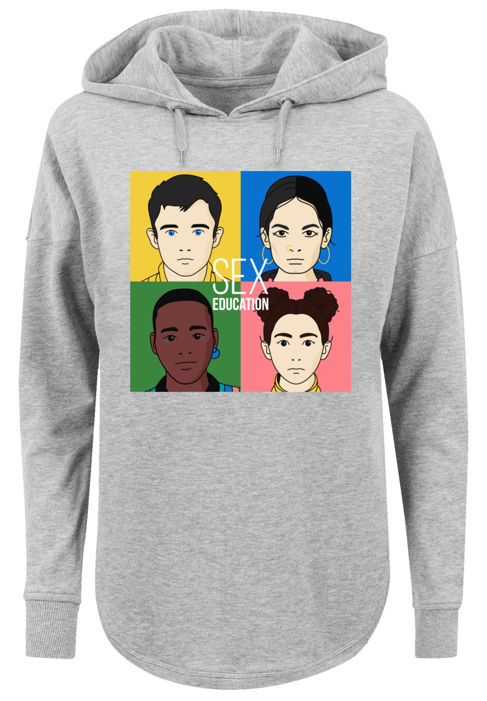 F4NT4STIC Kapuzenpullover »Sex Education Blur Cover Netflix TV Series«, Premium Qualität