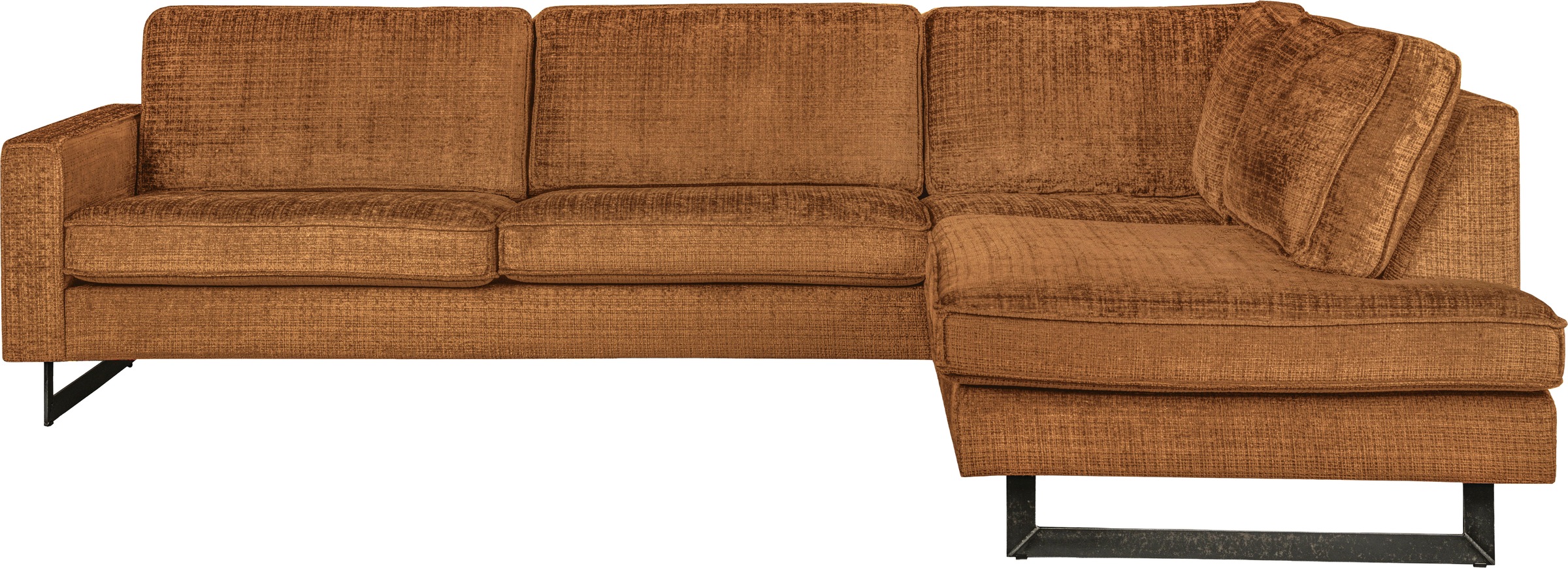 Home affaire Ecksofa "Pinto, 290 cm, Cord, Chenille, Lederoptik, Ottomane l günstig online kaufen