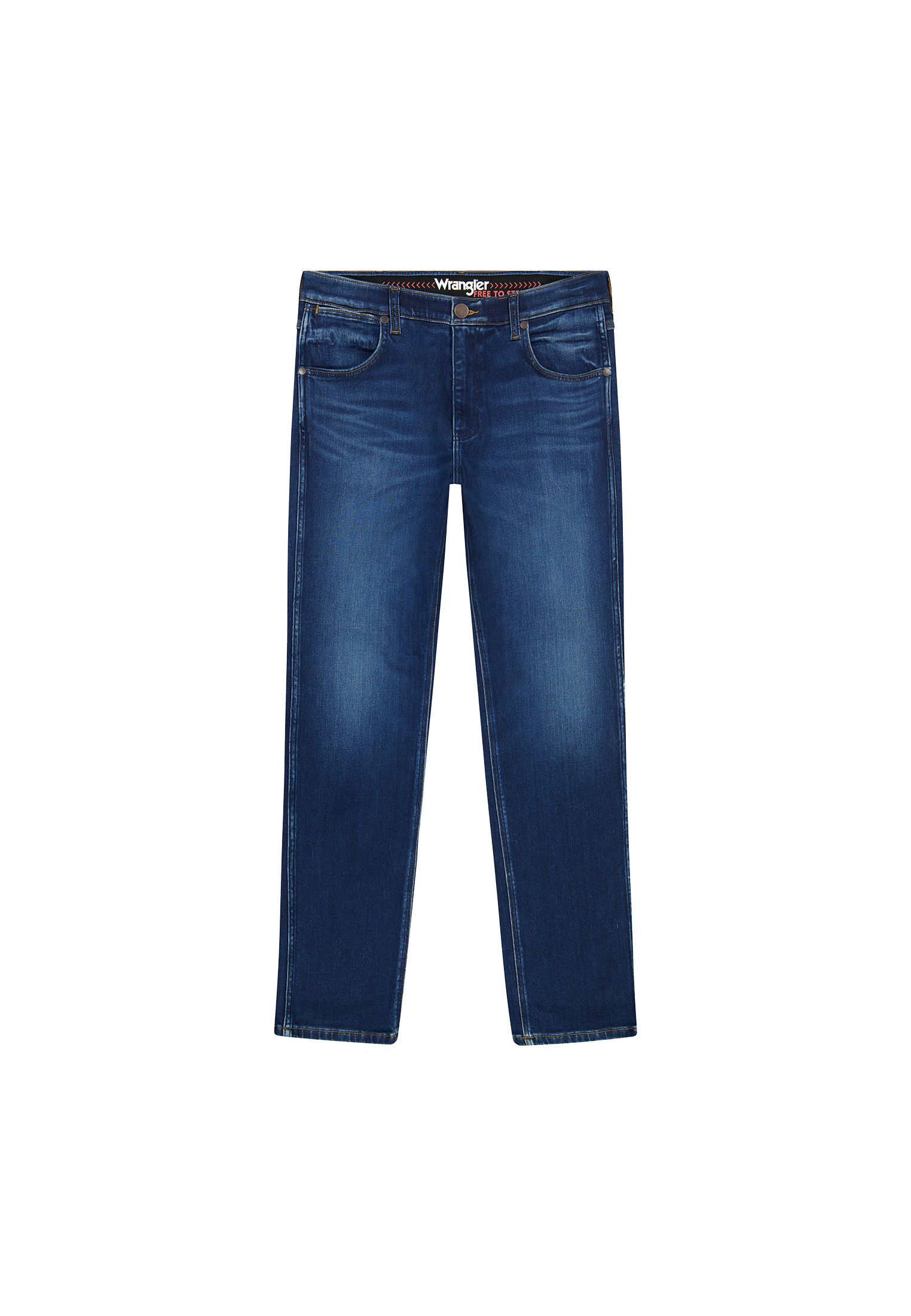 Wrangler 5-Pocket-Jeans »GREENSBORO FREE TO STRETCH«, Free to stretch material