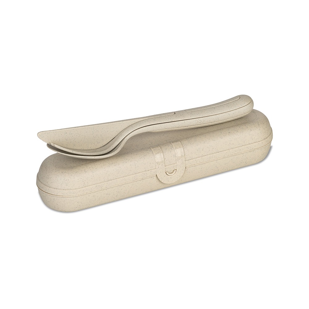 KOZIOL Besteck-Set "KLIKK READY Besteck Etui + Besteckset"