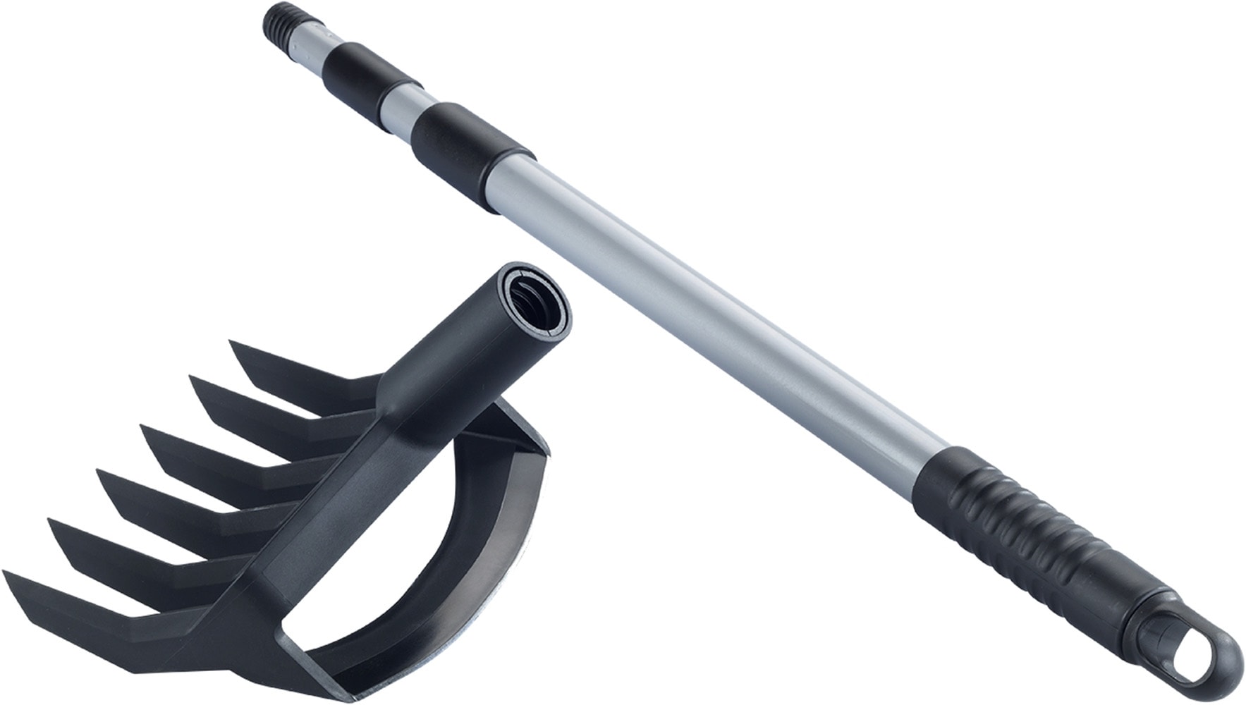 Maximex Kultivator »Gartenhacke und Kultivator 2in1« mit Teleskopstiel, rückenschonend, langlebiges Material