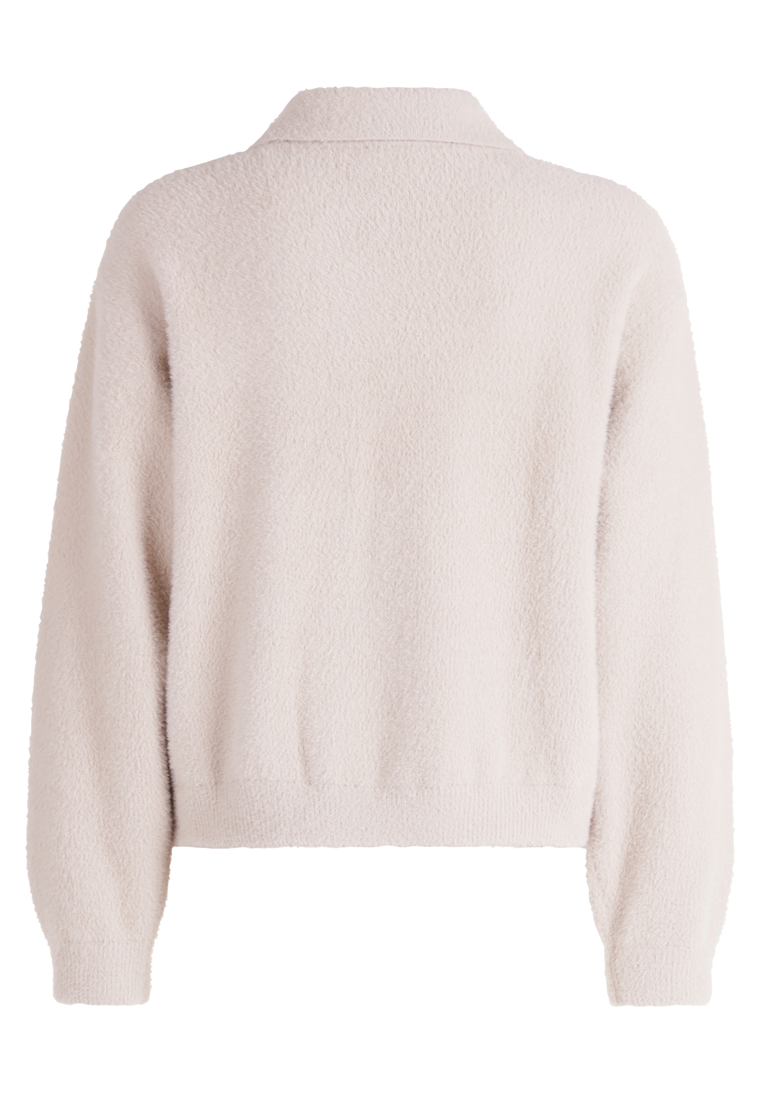 Amber & June Strickjacke »Amber & June Winter-Strickjacke mit aufgesetzter Brusttasche«, Taschen