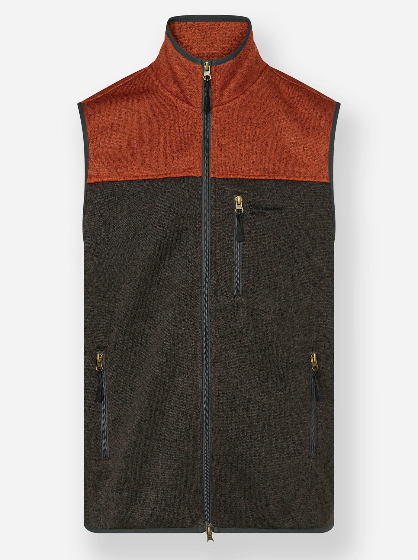 Catamaran Strickfleecejacke, ohne Kapuze